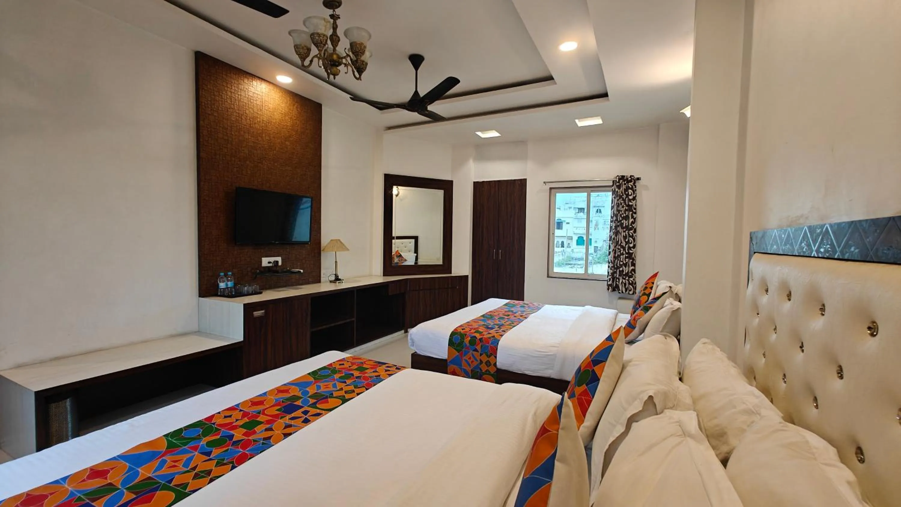 King Room with Two King Beds in Baba Palace - A Heritage Hotel, Udaipur