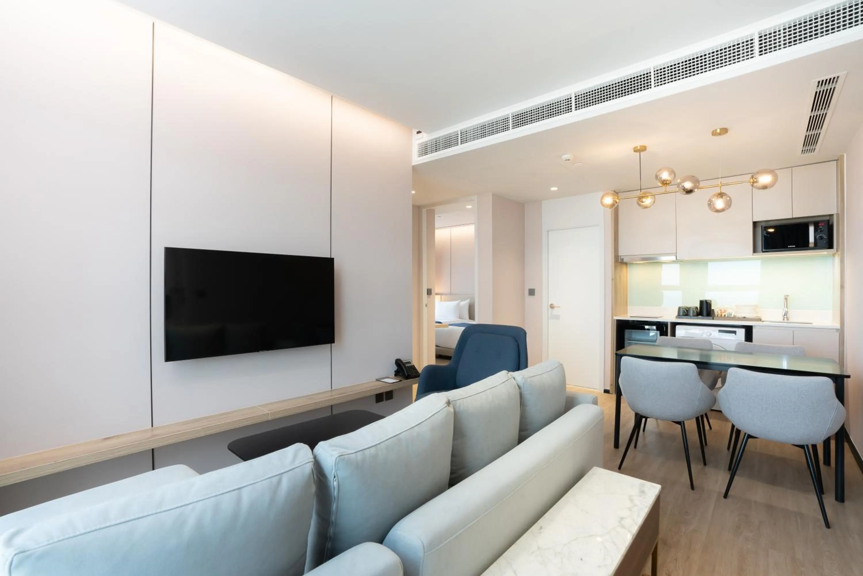 Two-Bedroom Suite with Ocean View in Arbour Hotel and Residence