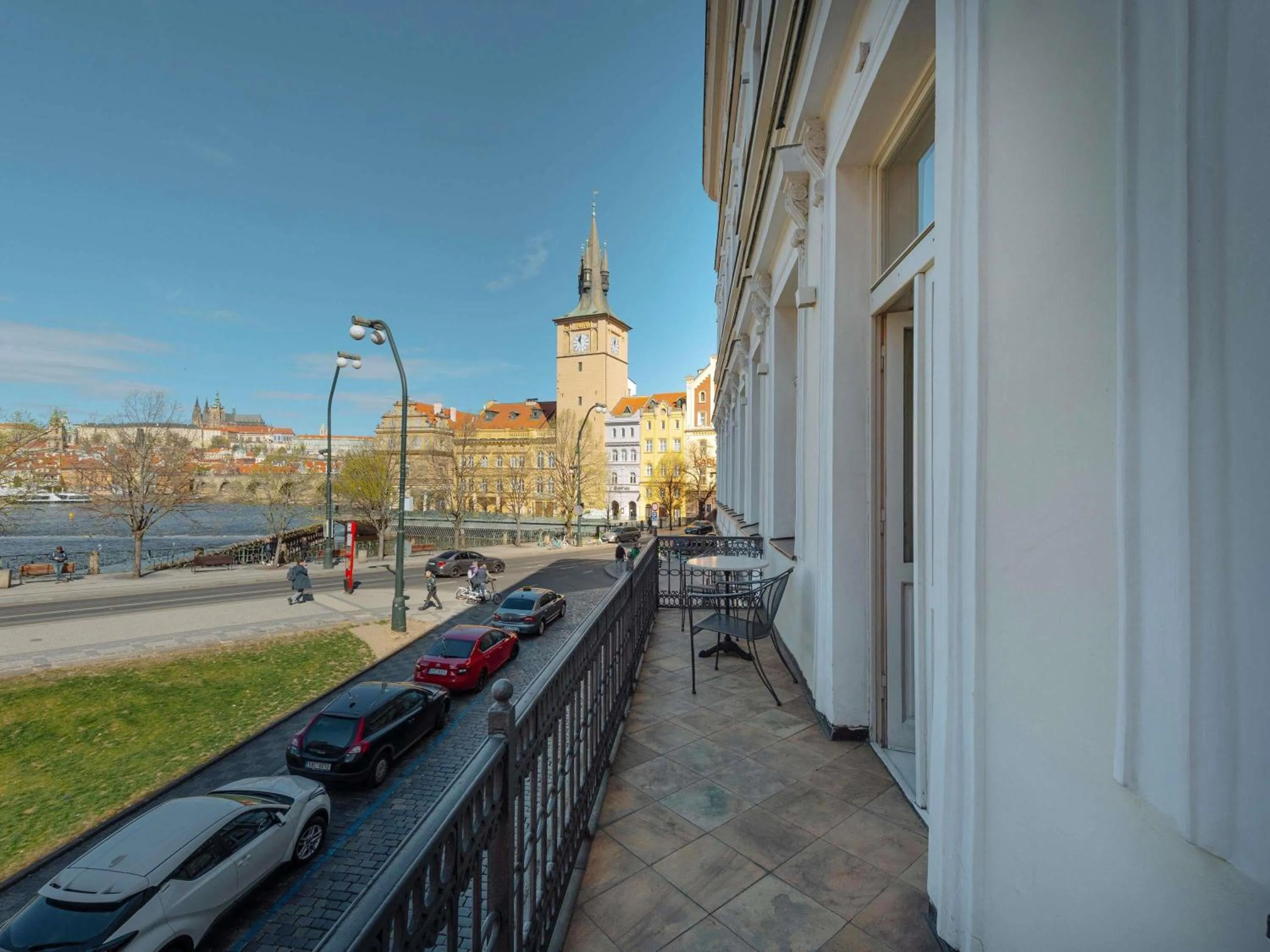 Constanze King Suite with Balcony and Castle View in The Mozart Prague