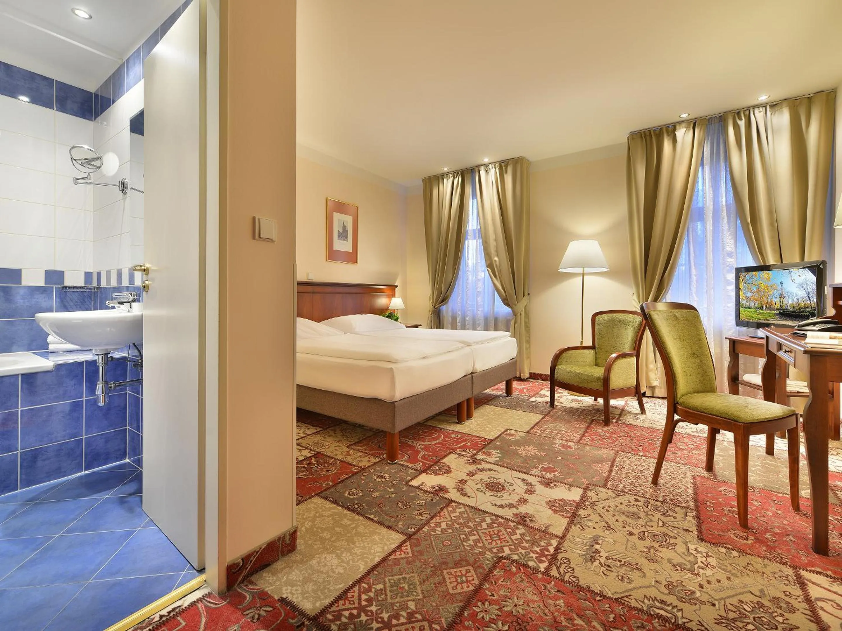 Double or Twin Room in EA Hotel Jeleni Dvur Prague Castle