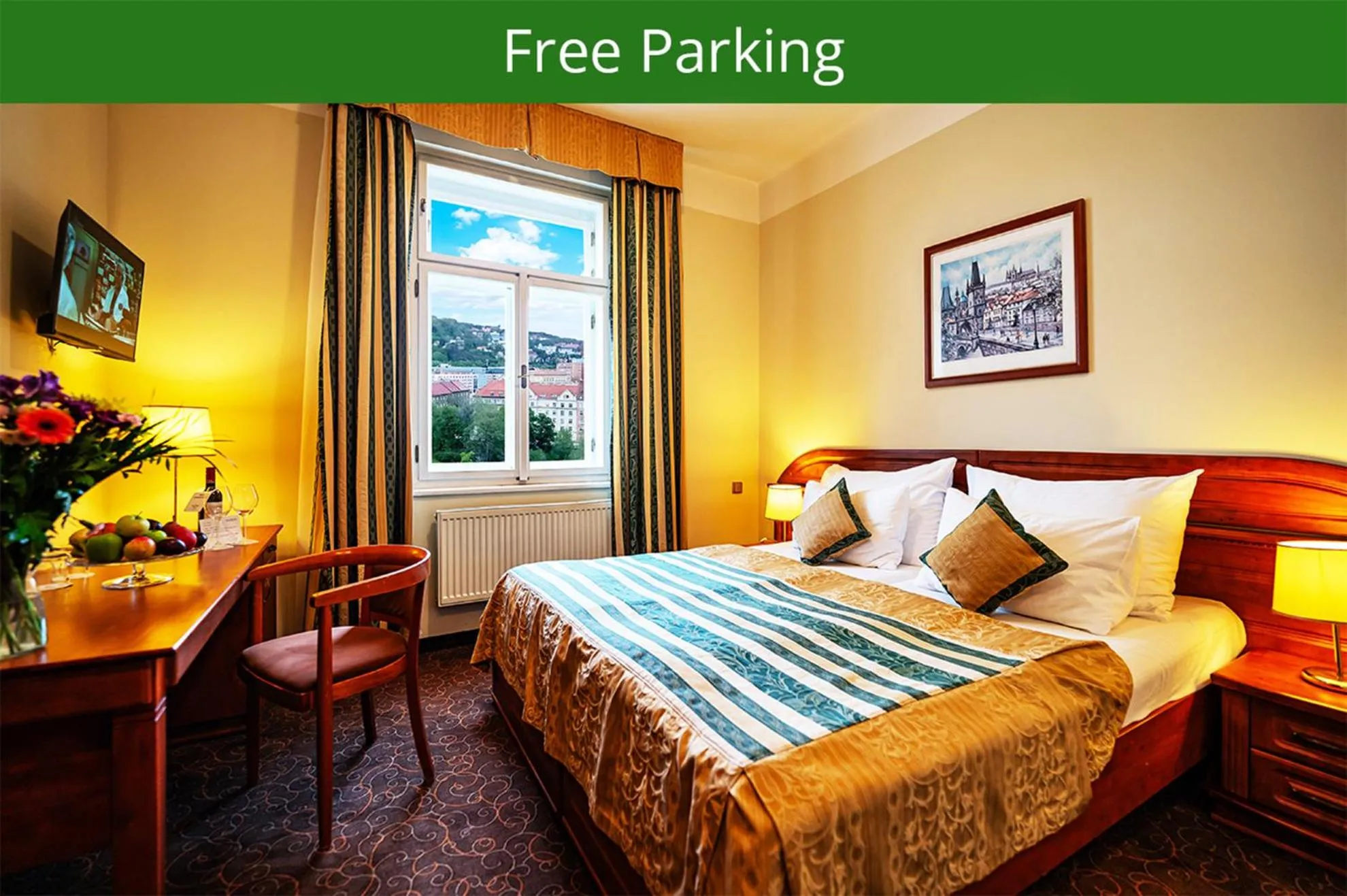 Double or Twin Room in Hotel U Divadla - Czech Leading Hotels