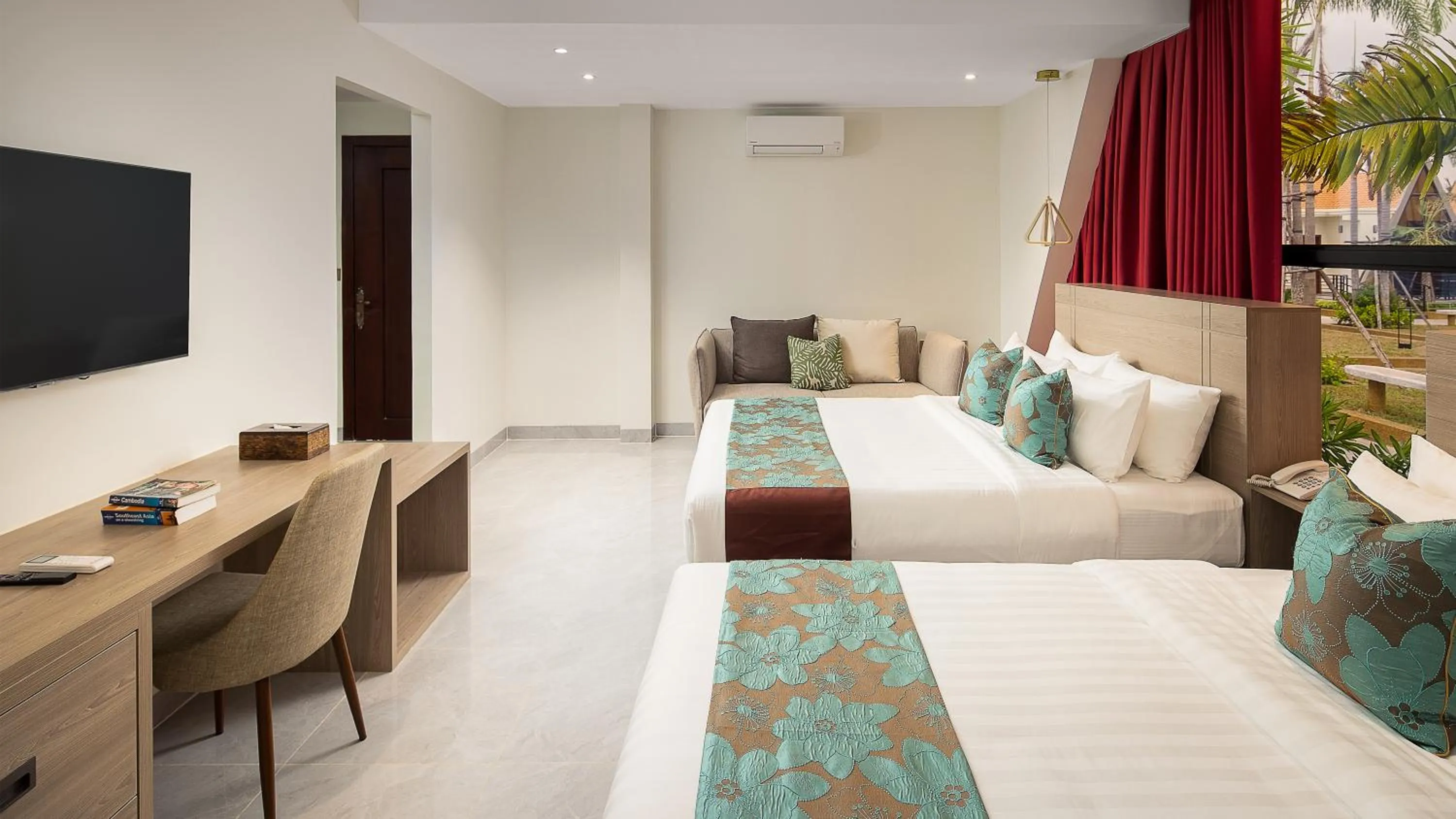 Two Bedroom Bungalow with Pool & Garden View  in Vakara Hotel Kep