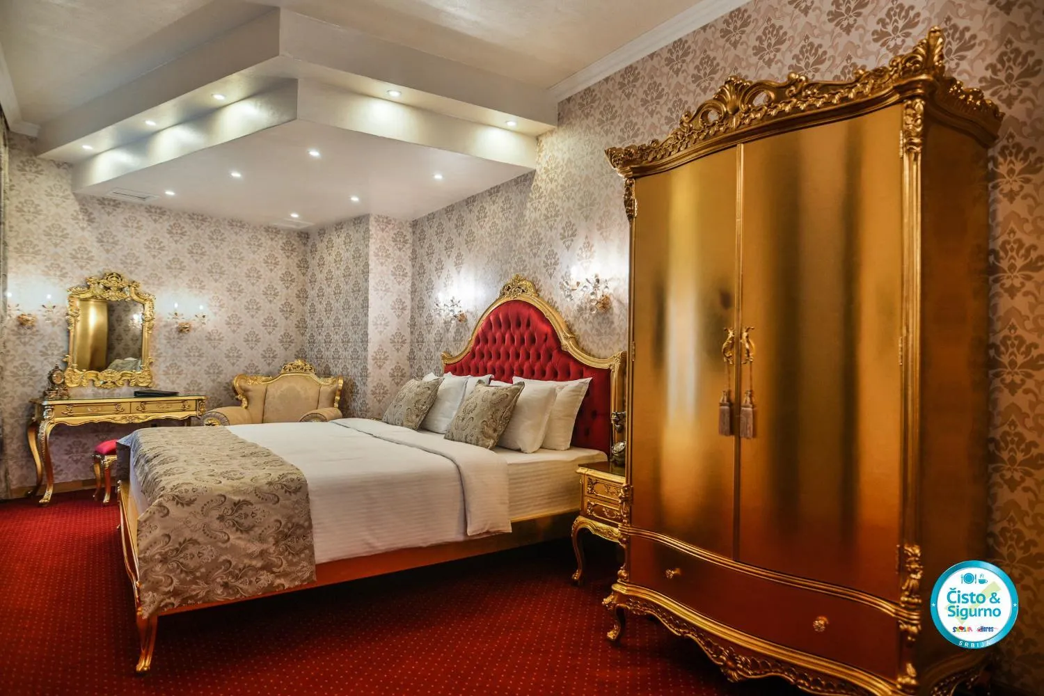 Premier Suite - VIP floor in Prezident Palace Belgrade - Adults Only