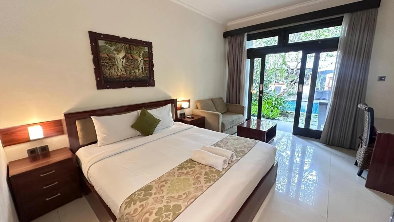 Deluxe King Suite with Pool View in Argya Santi Resort