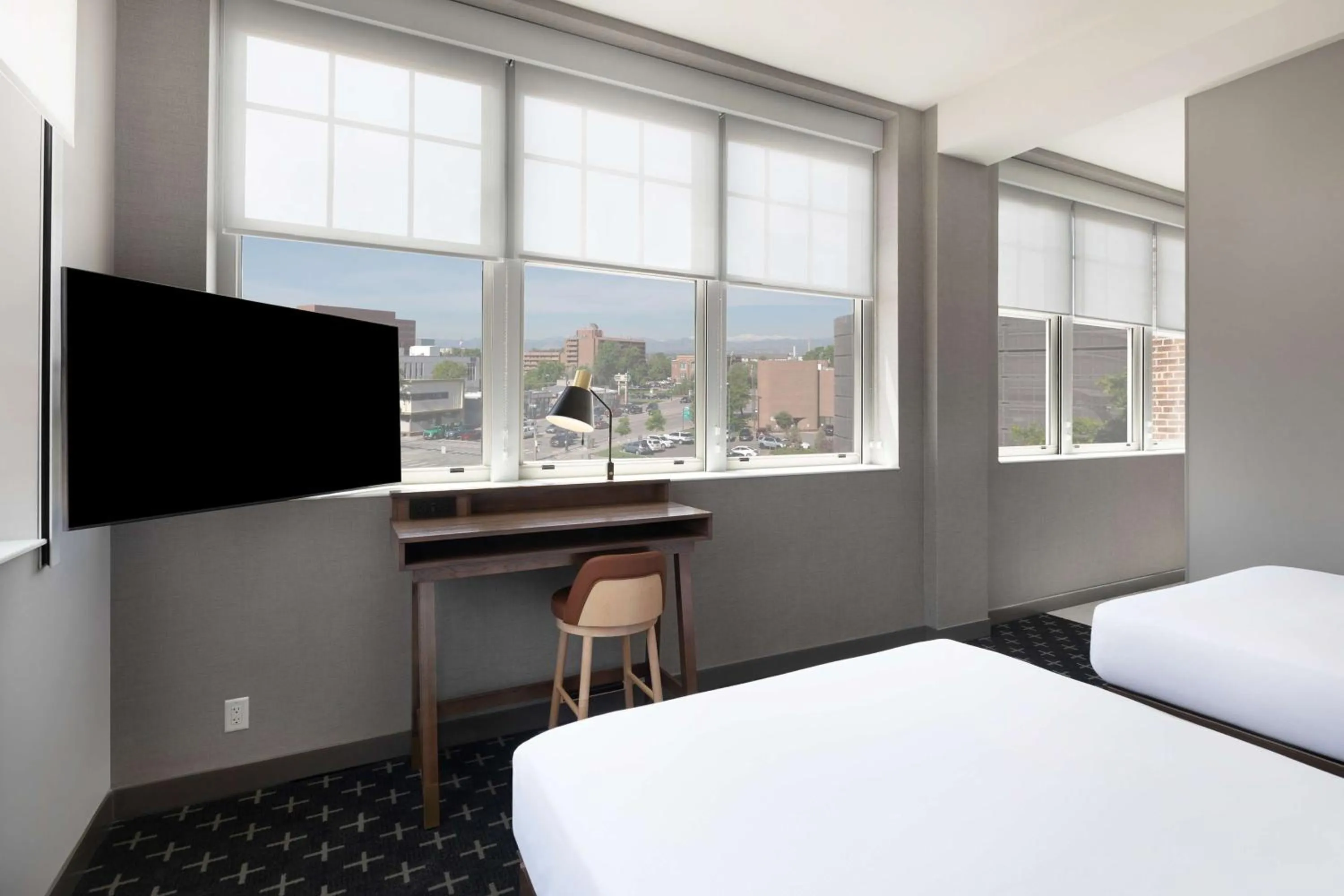 Queen Room with Two Queen Beds and Mountain View in The Slate Hotel Denver Downtown, Tapestry by Hilton