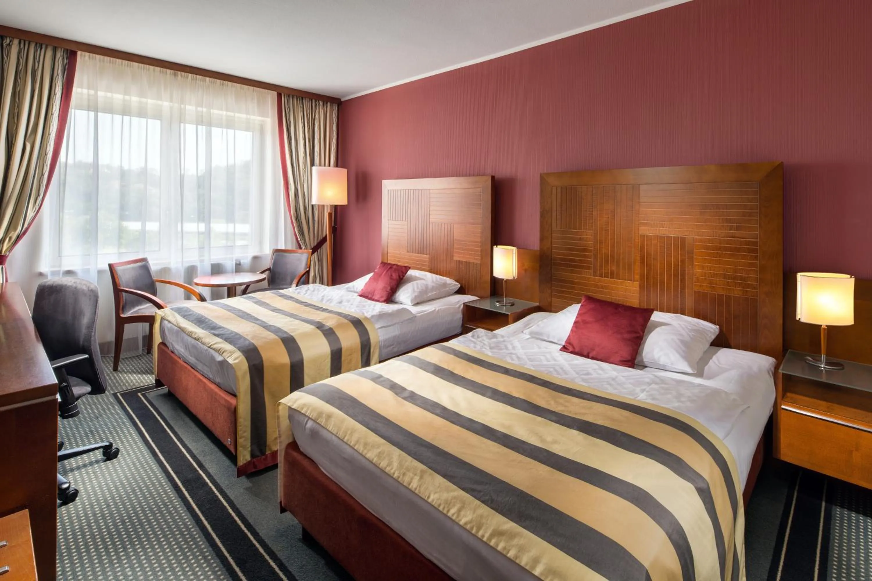 Deluxe Twin Room in Quality Hotel Brno Exhibition Centre