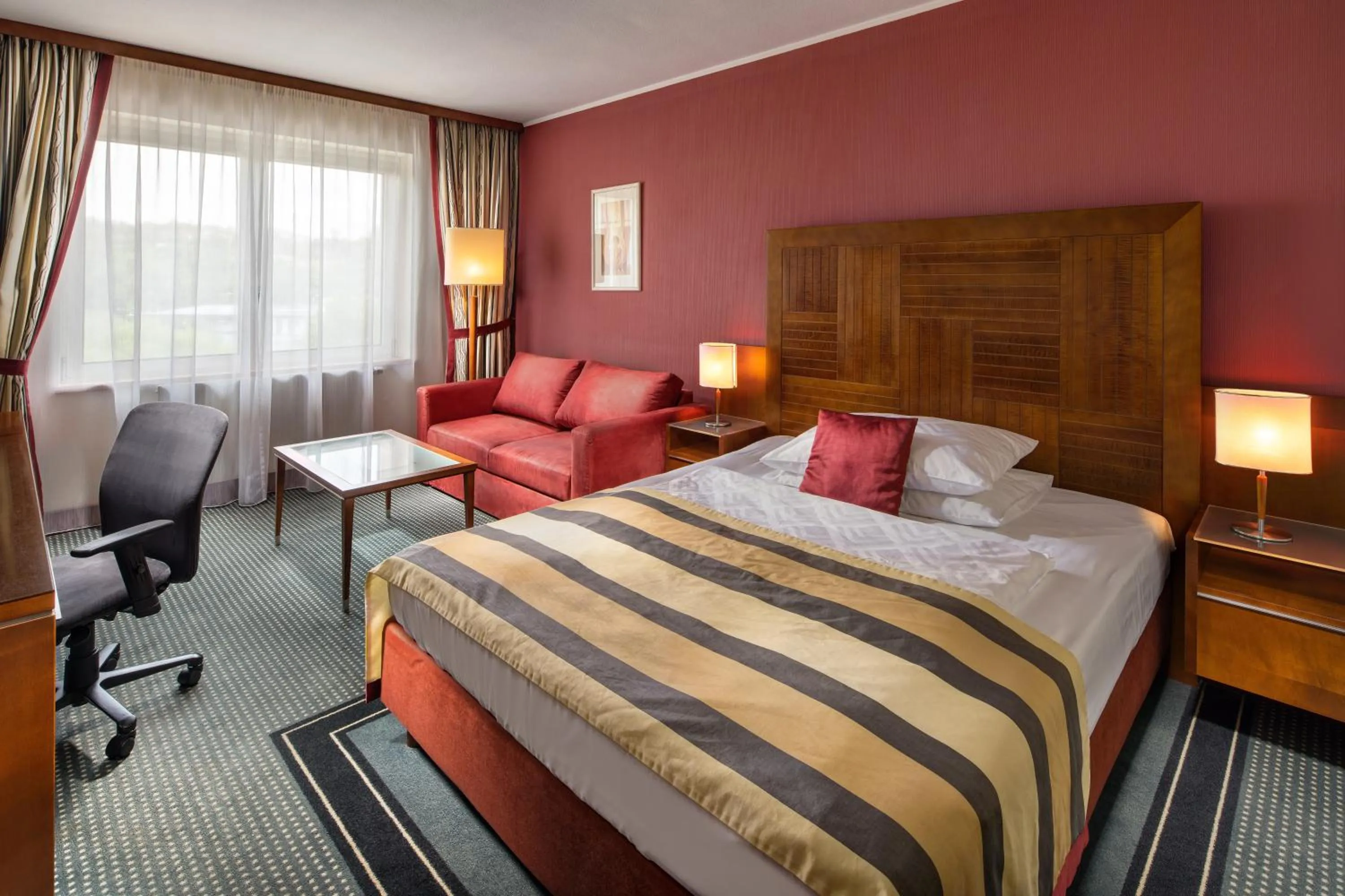 Deluxe Queen Room in Quality Hotel Brno Exhibition Centre