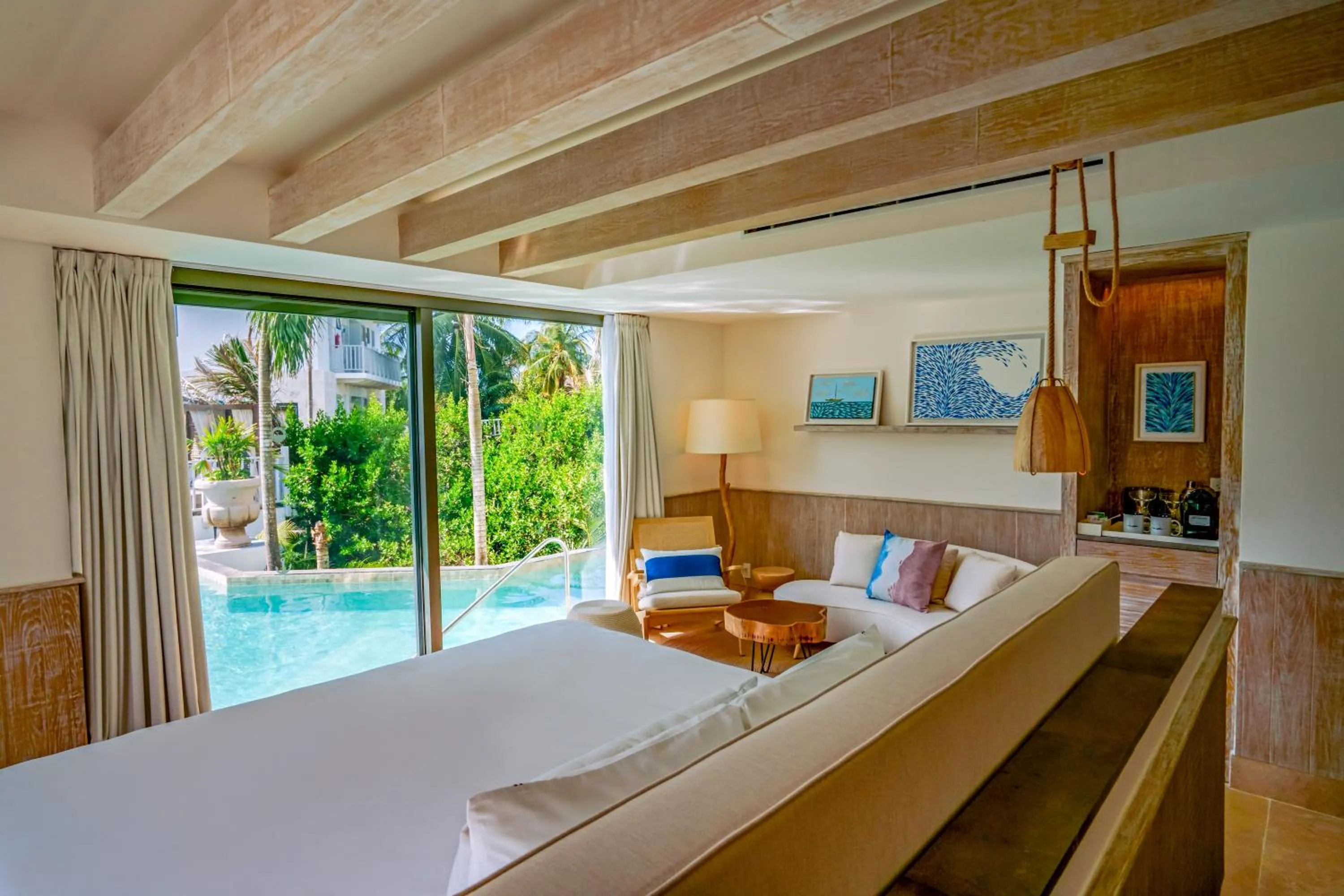 The Island Swim Out Suite in Naay Boutique Hotel Holbox