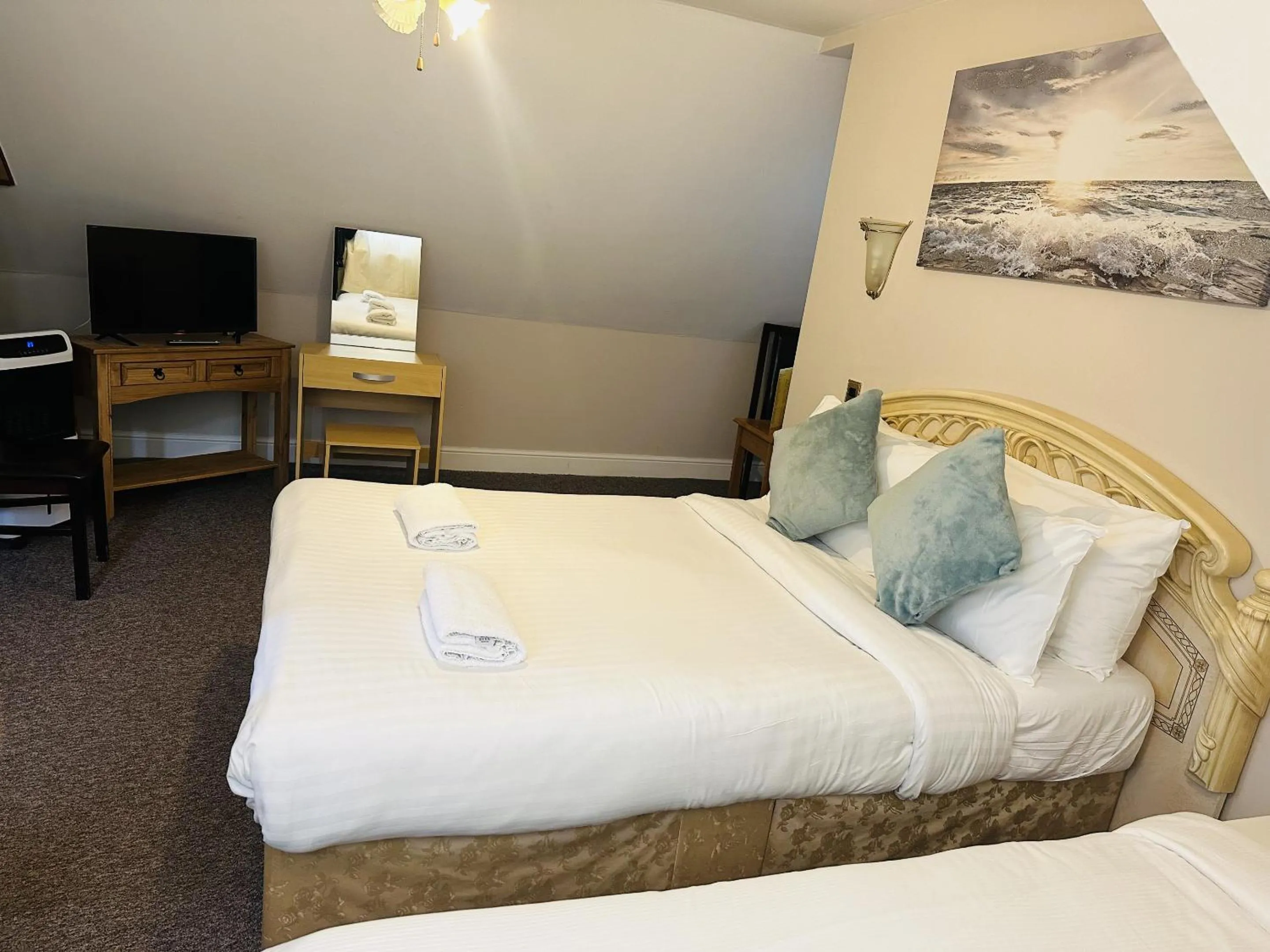 Deluxe Double Room with Shower in woodcock inn