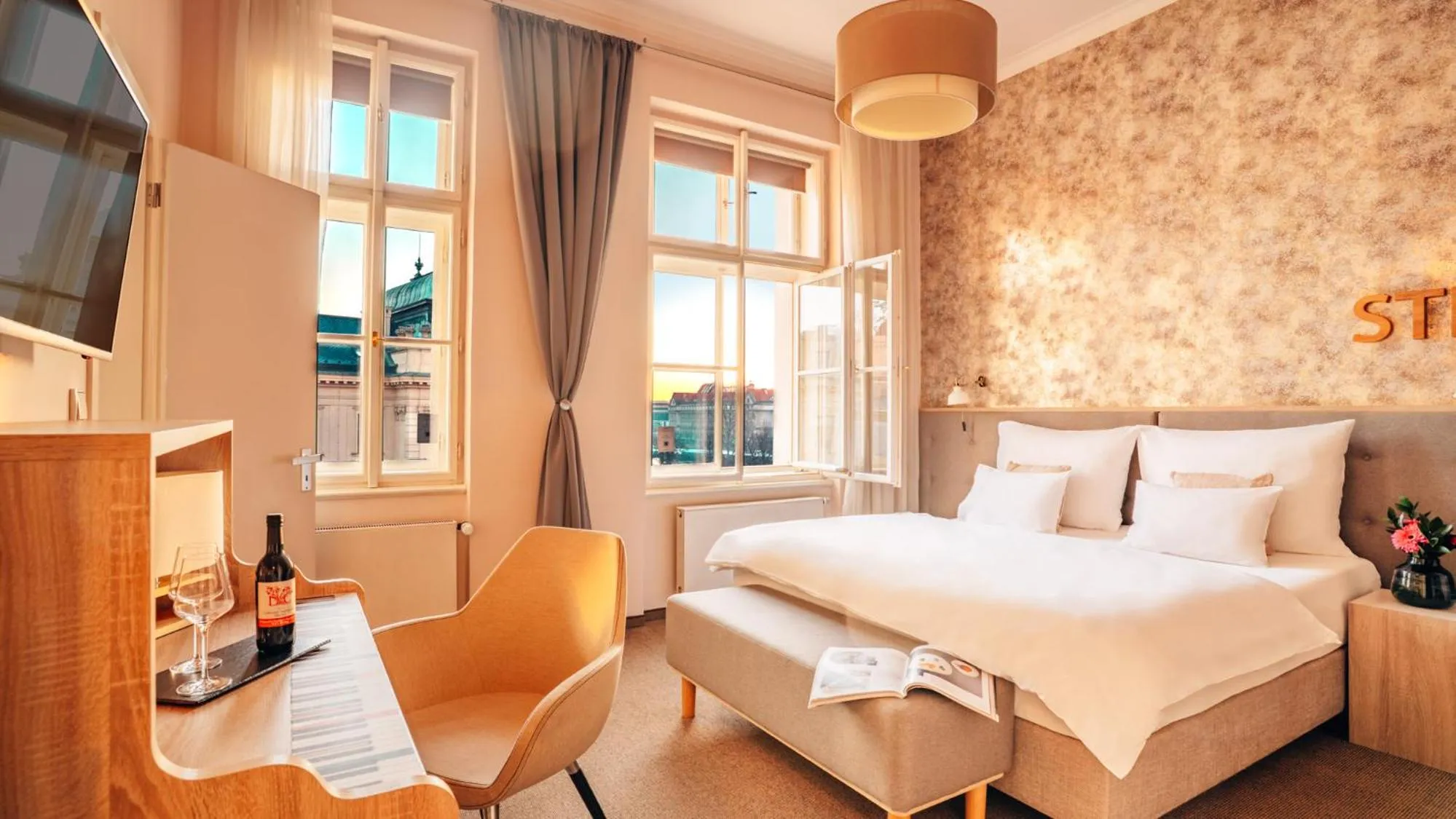 Superior Double Room in Boutique Hotel Klarov