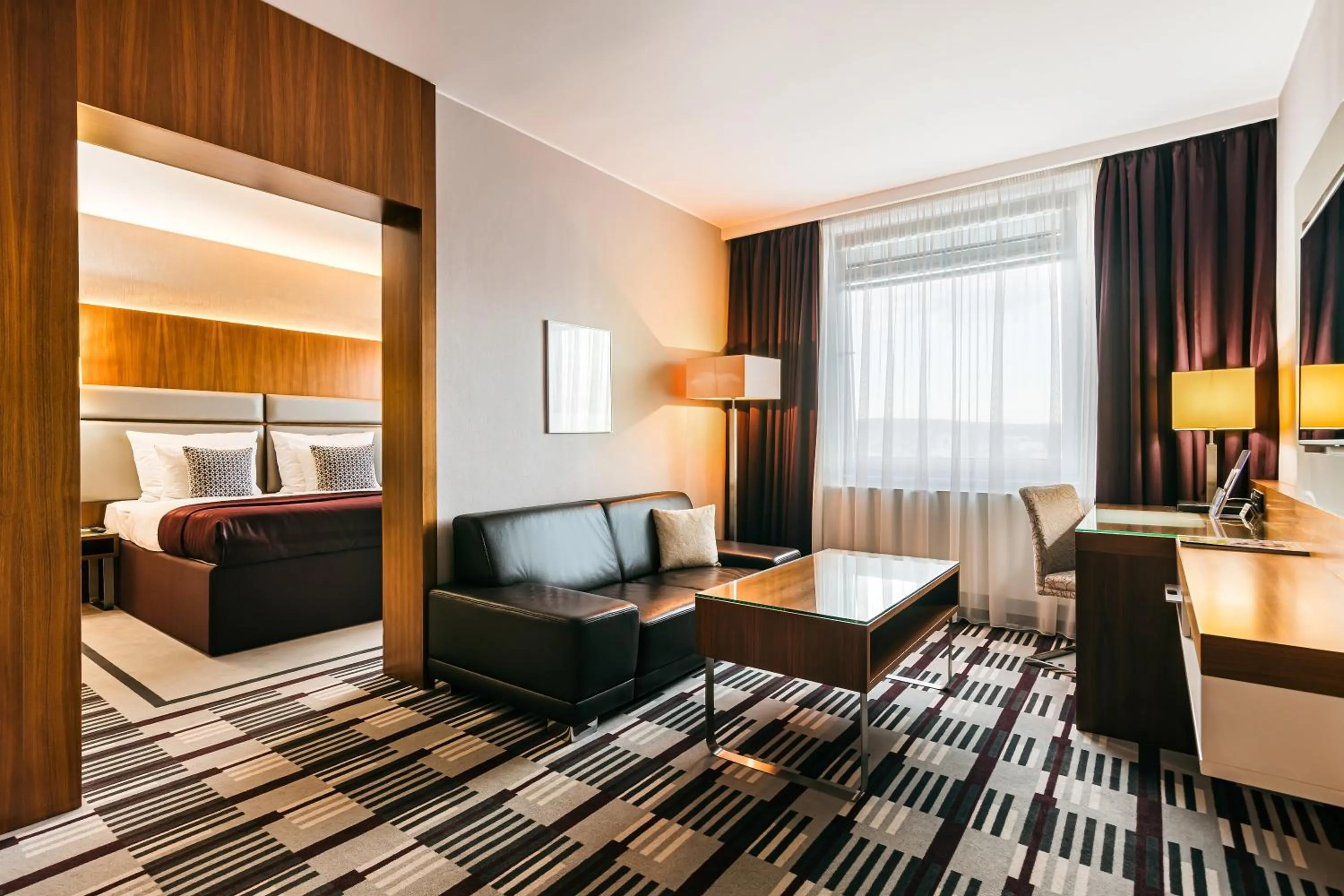 Executive Suite with King bed in Hotel International Brno