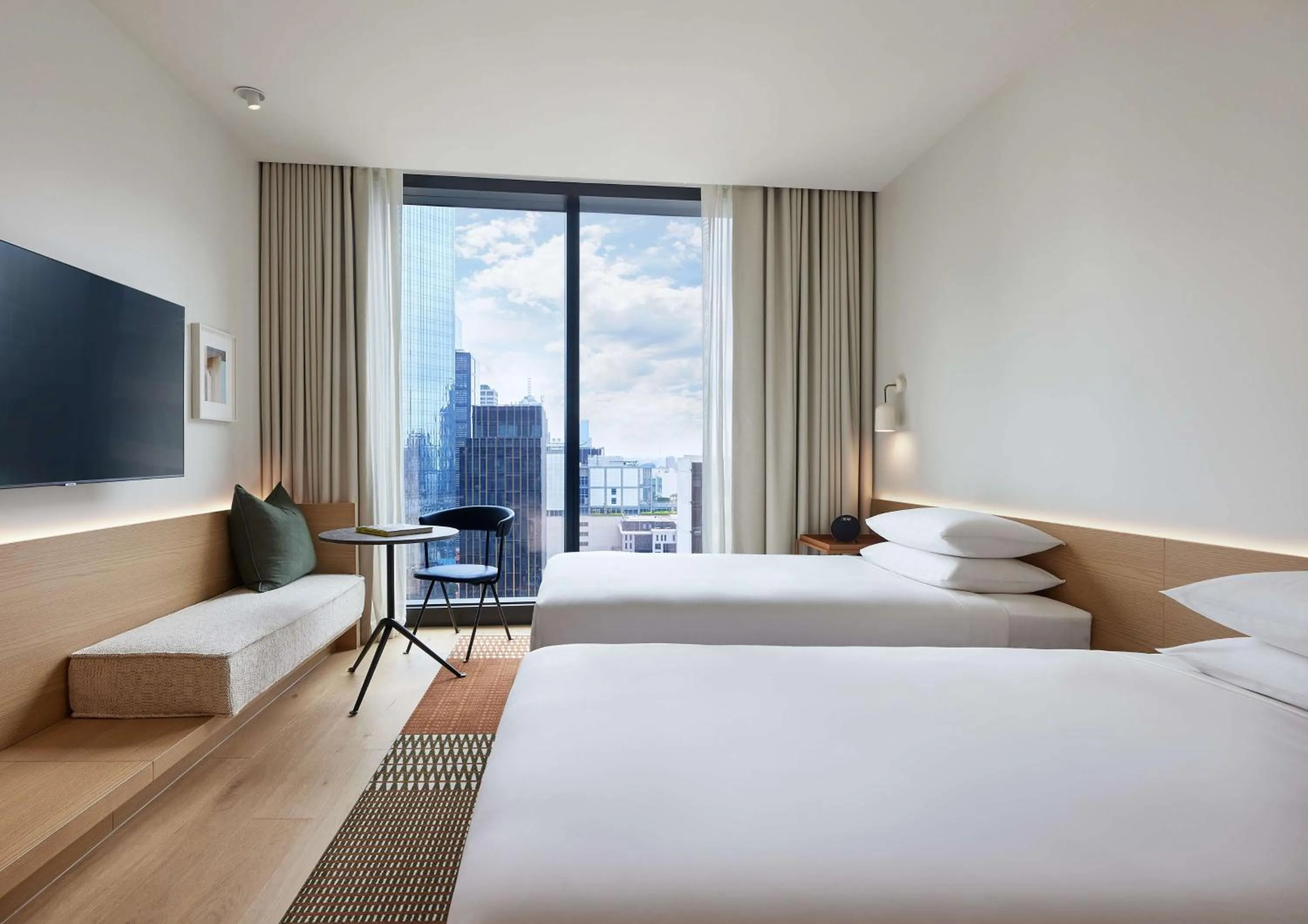 Twin Room in Hyatt Centric Melbourne