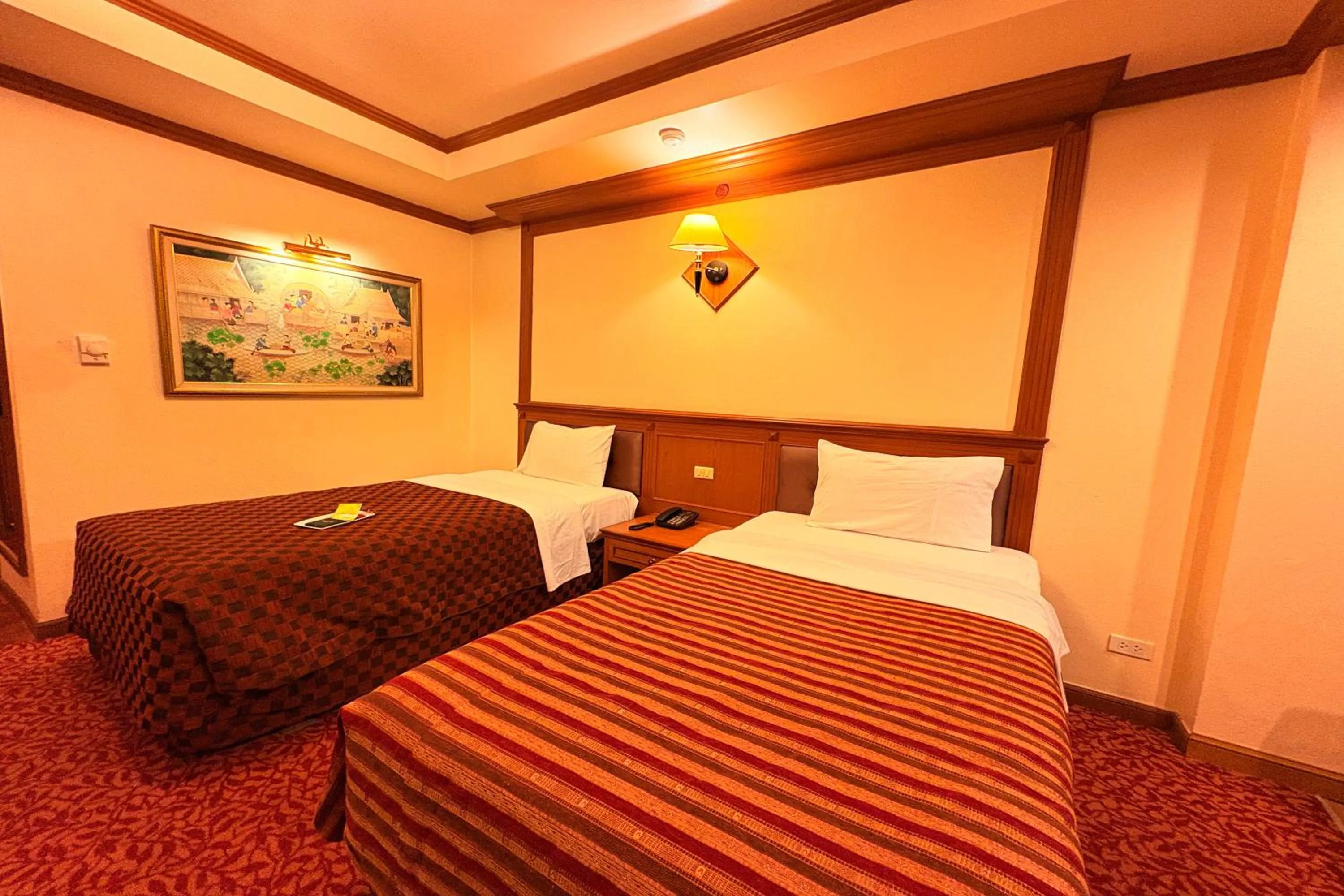 Twin Room with City View in Taksila Hotel