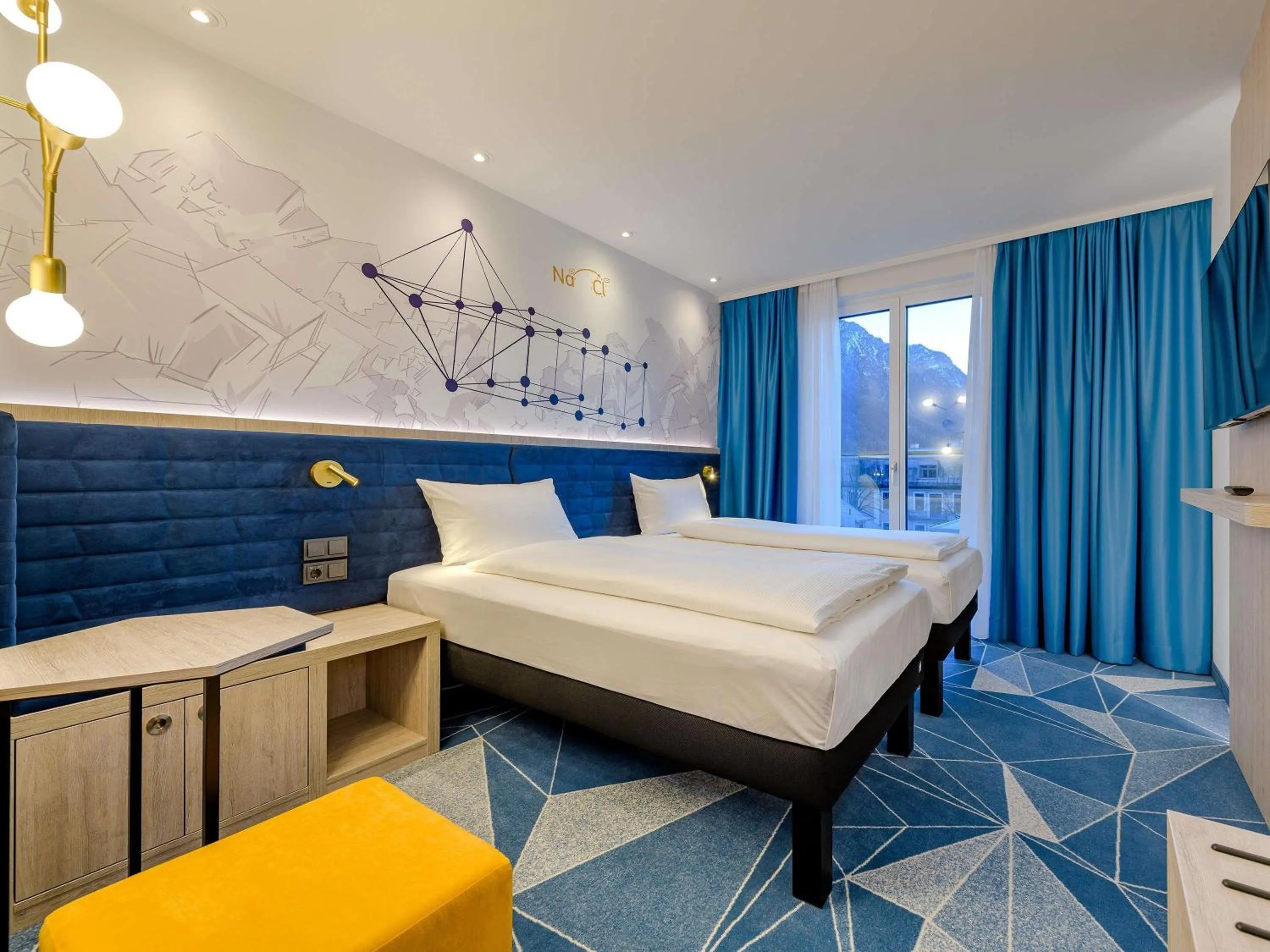 Modern Comfort Twin Room in ibis Styles Bad Reichenhall