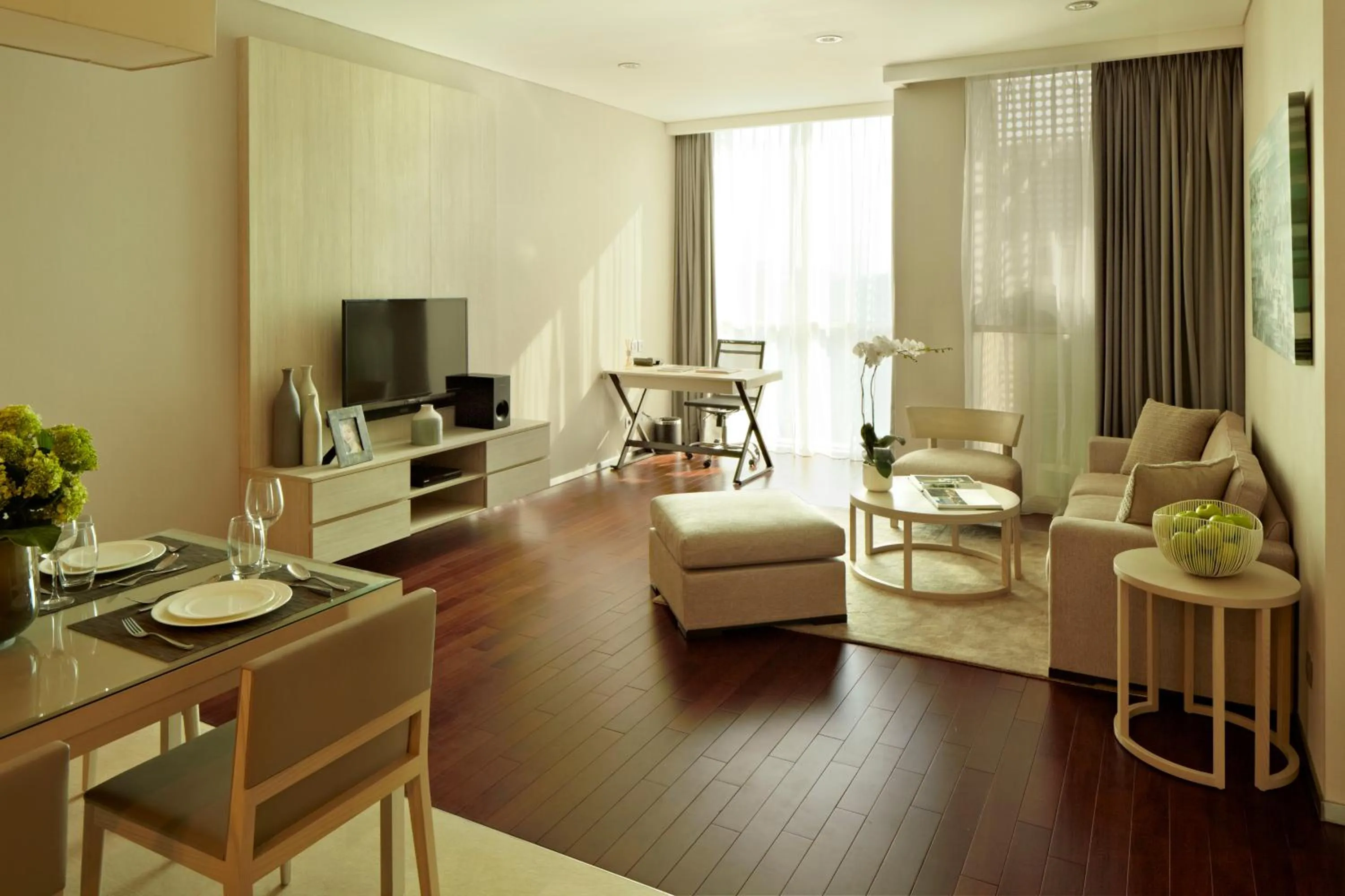 Executive Two-Bedroom Apartment in Fraser Residence Menteng Jakarta