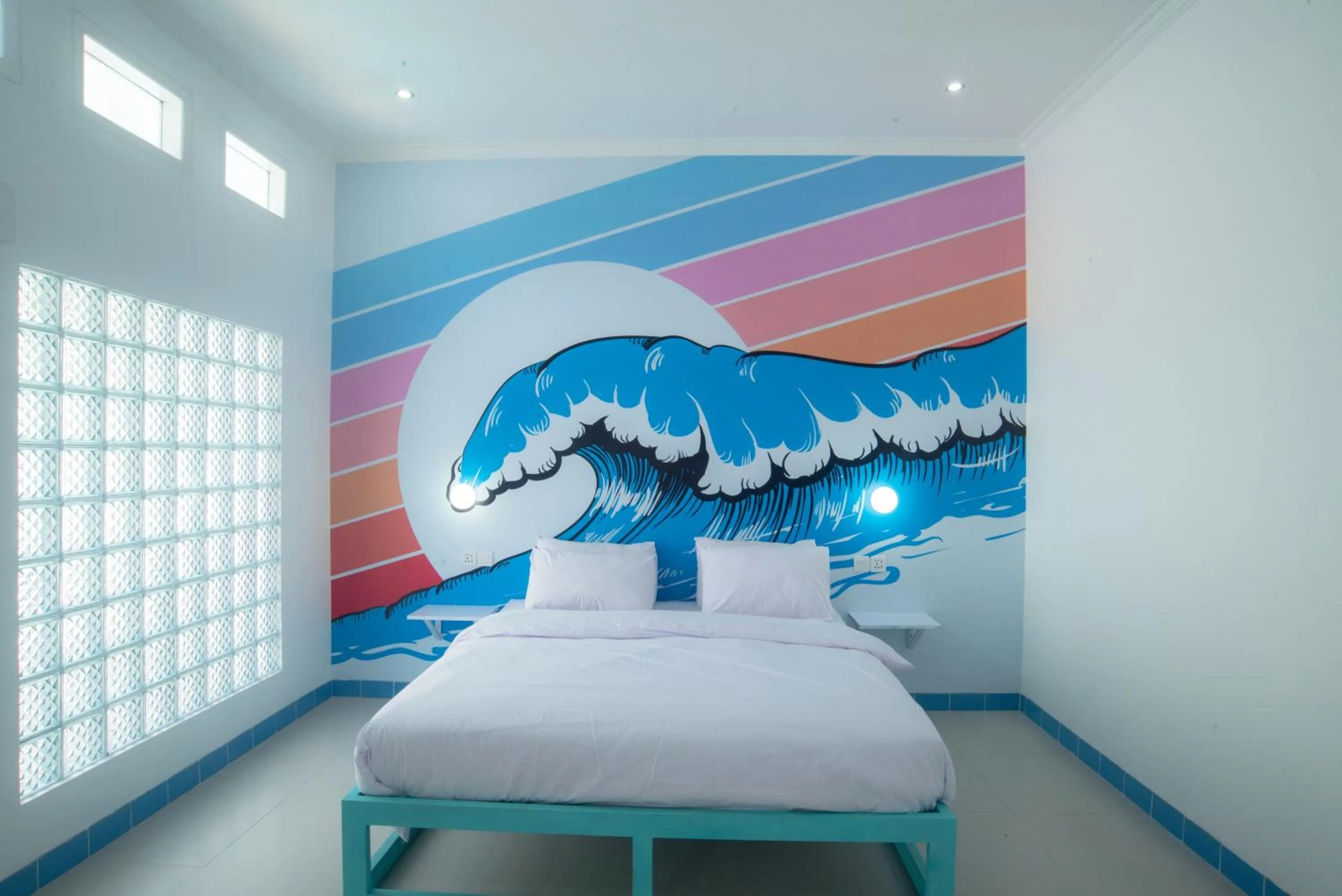 Standard Double Room in Mad Monkey Kuta Lombok