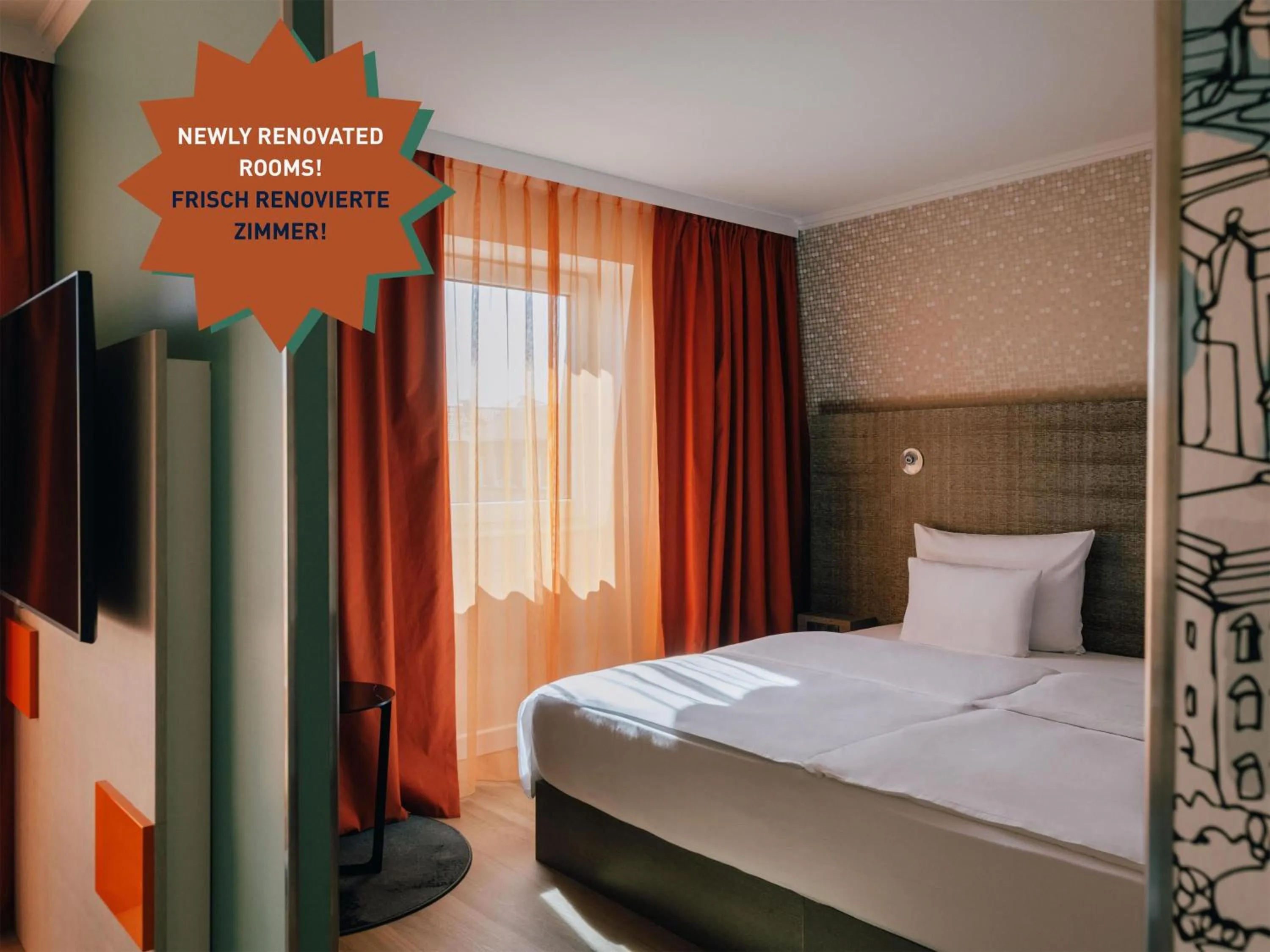 Large Double Room in Pentahotel Leipzig