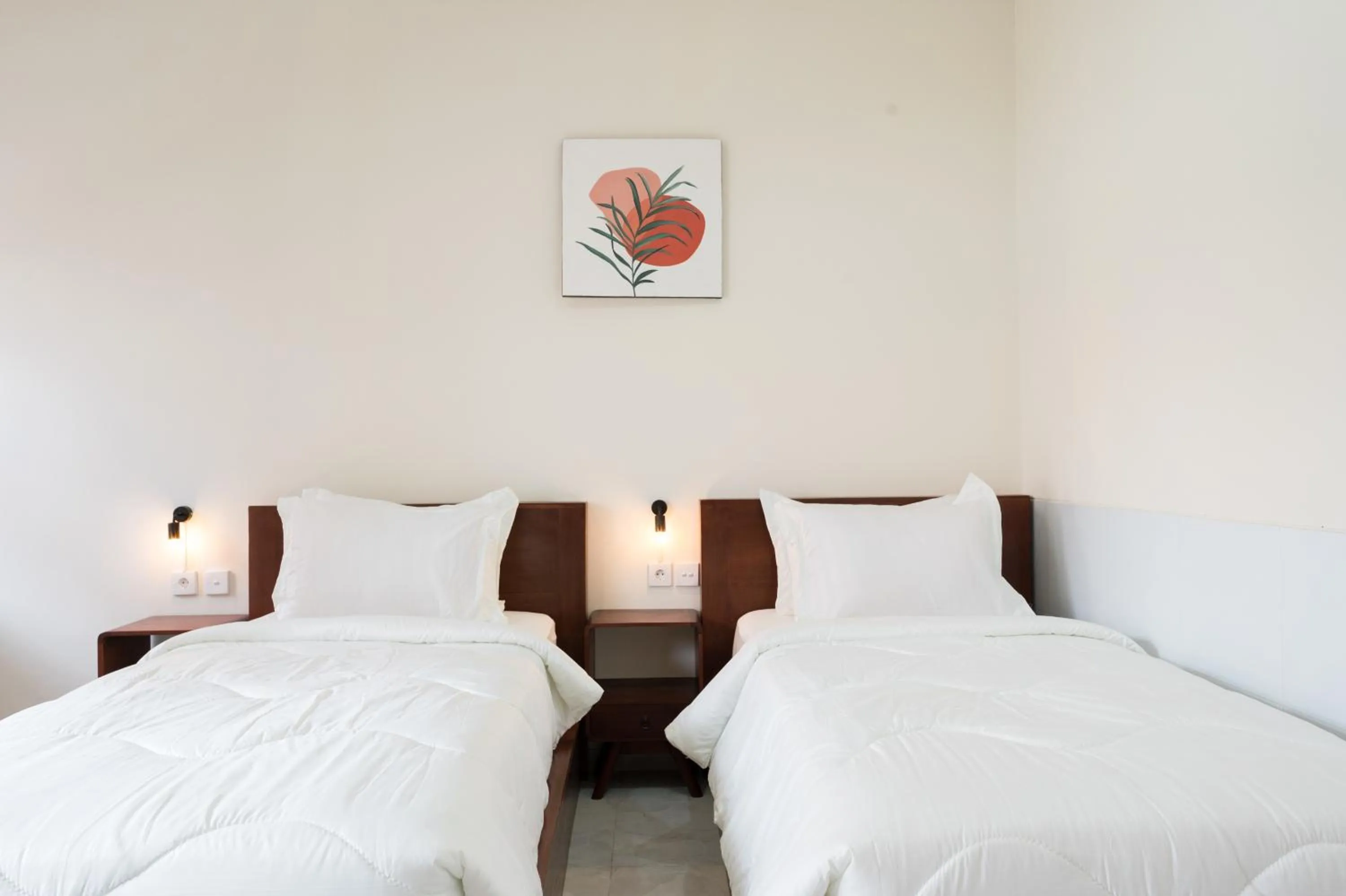 Twin Room with Private Bathroom in Musa Canggu