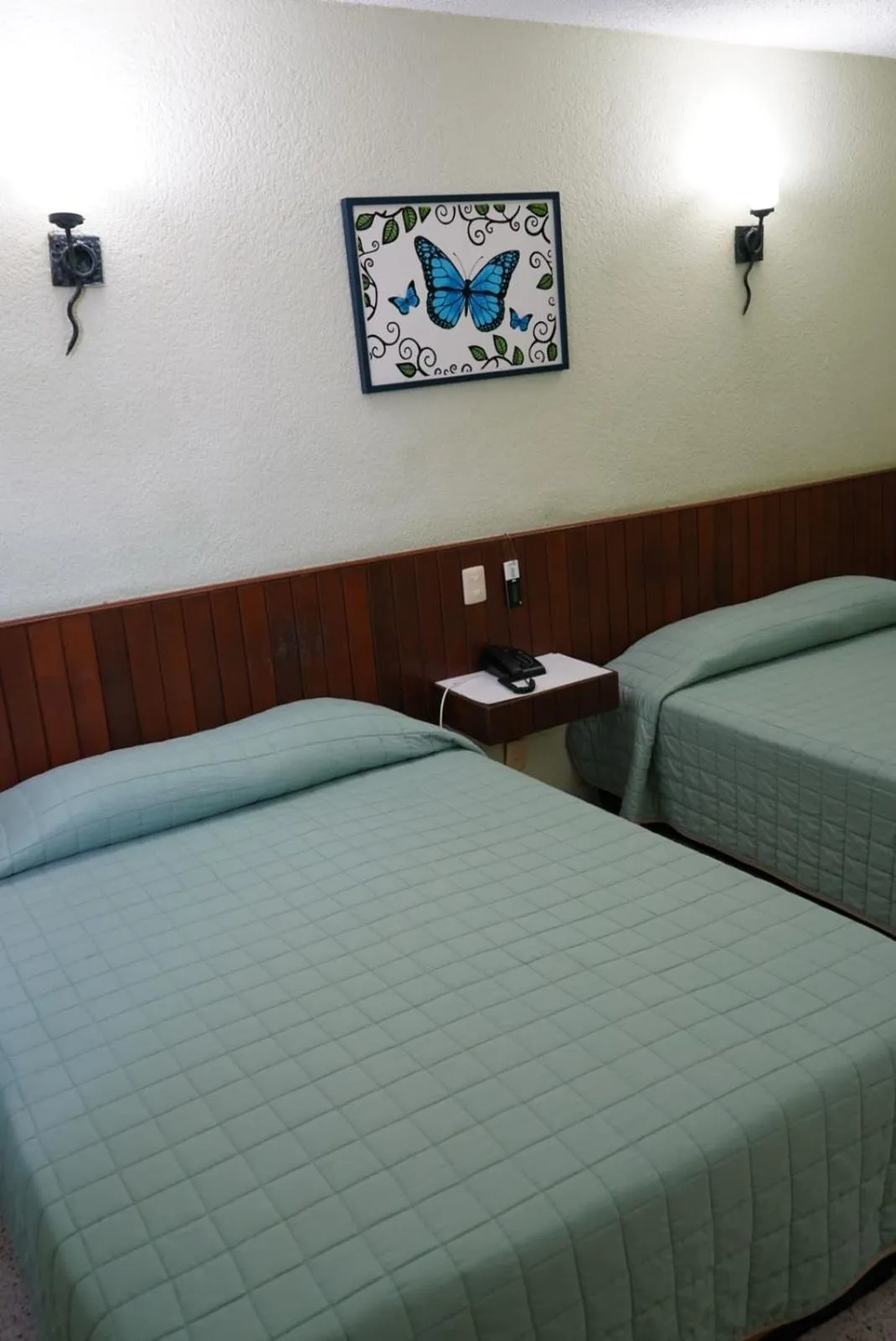 Standard Double Room with Two Double Beds in Hotel Batab