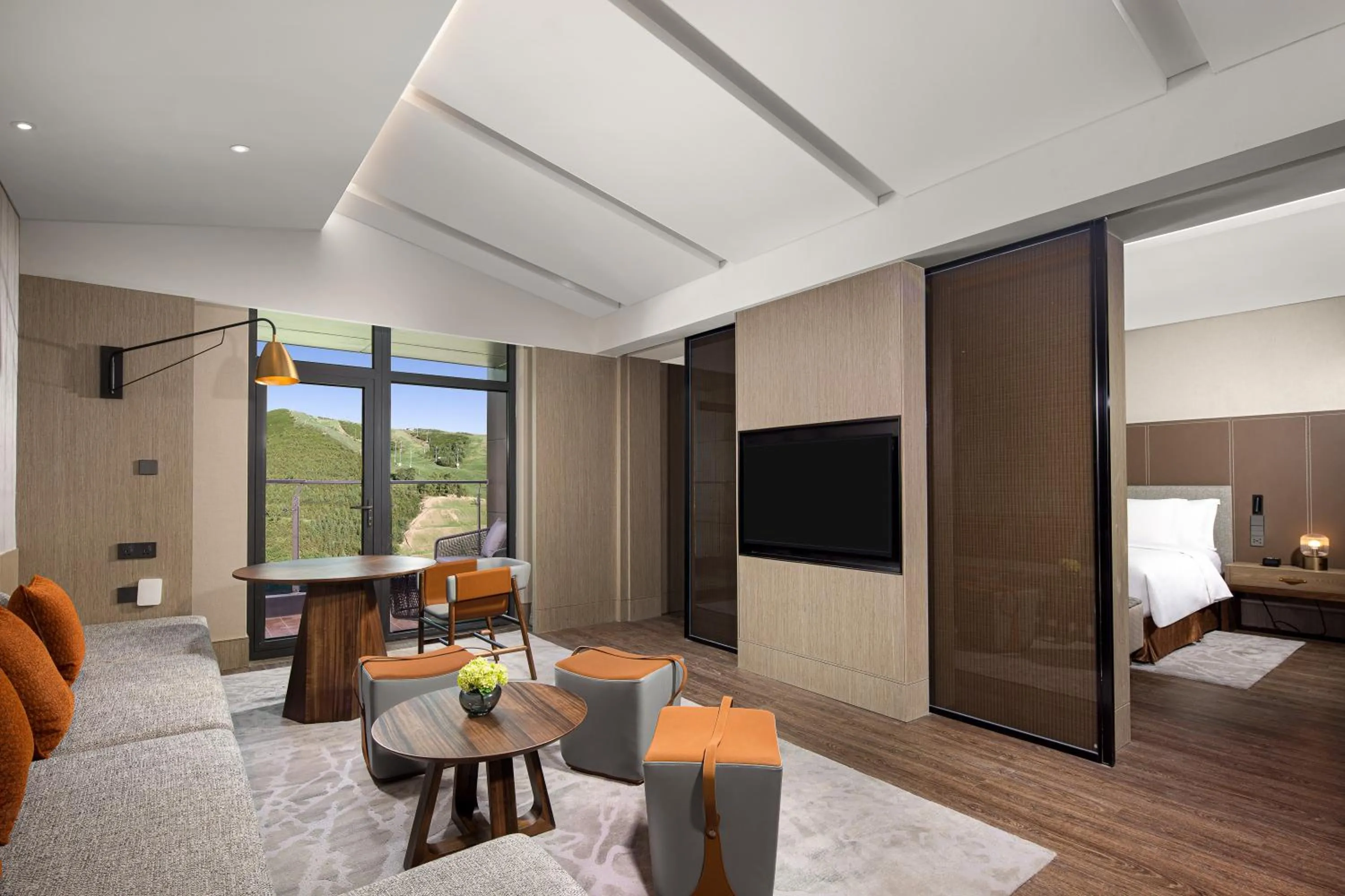 One-Bedroom Suite Lounge Access in Crowne Plaza Chongli Resort by IHG