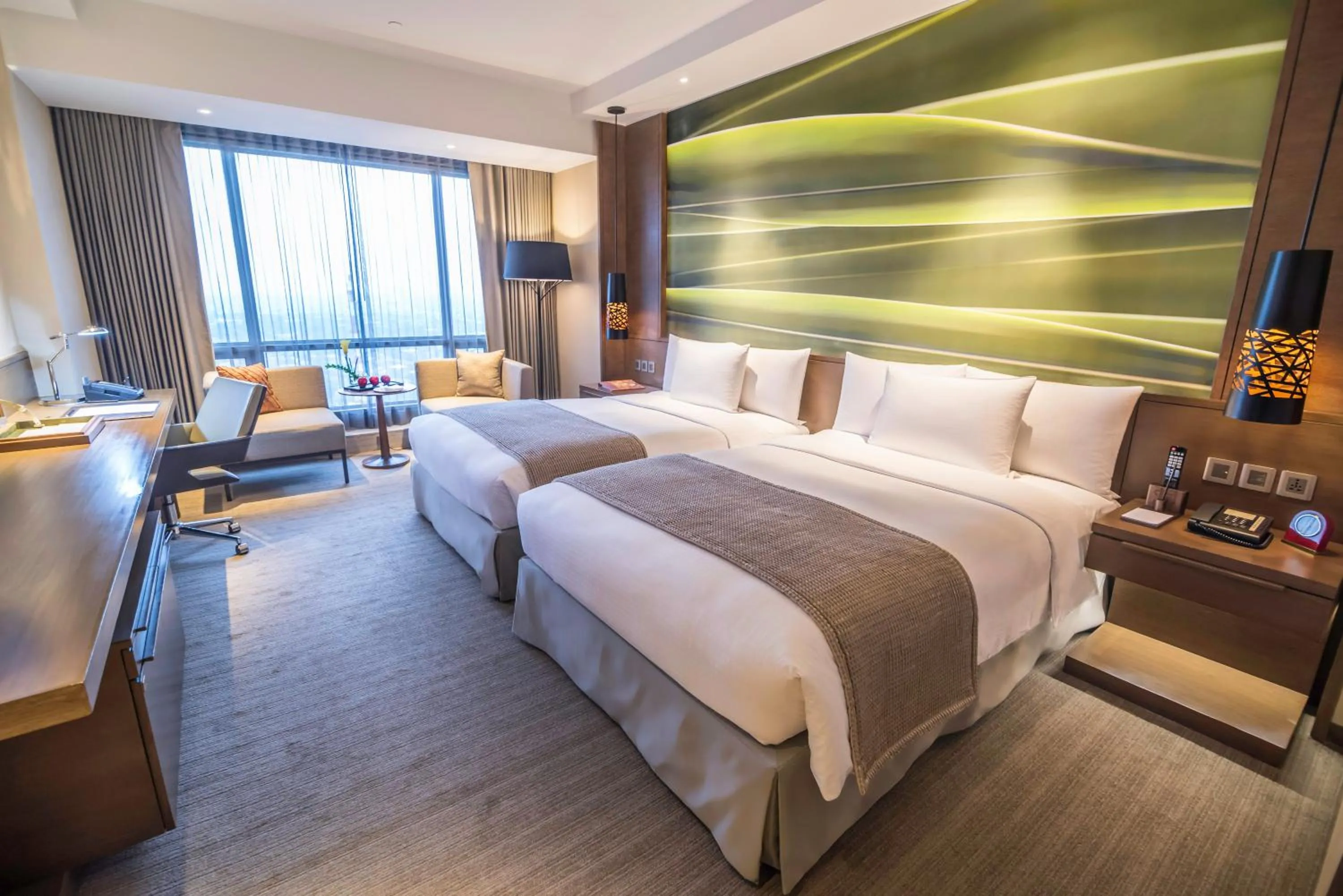 Deluxe City View Twin in Marco Polo Ortigas Manila