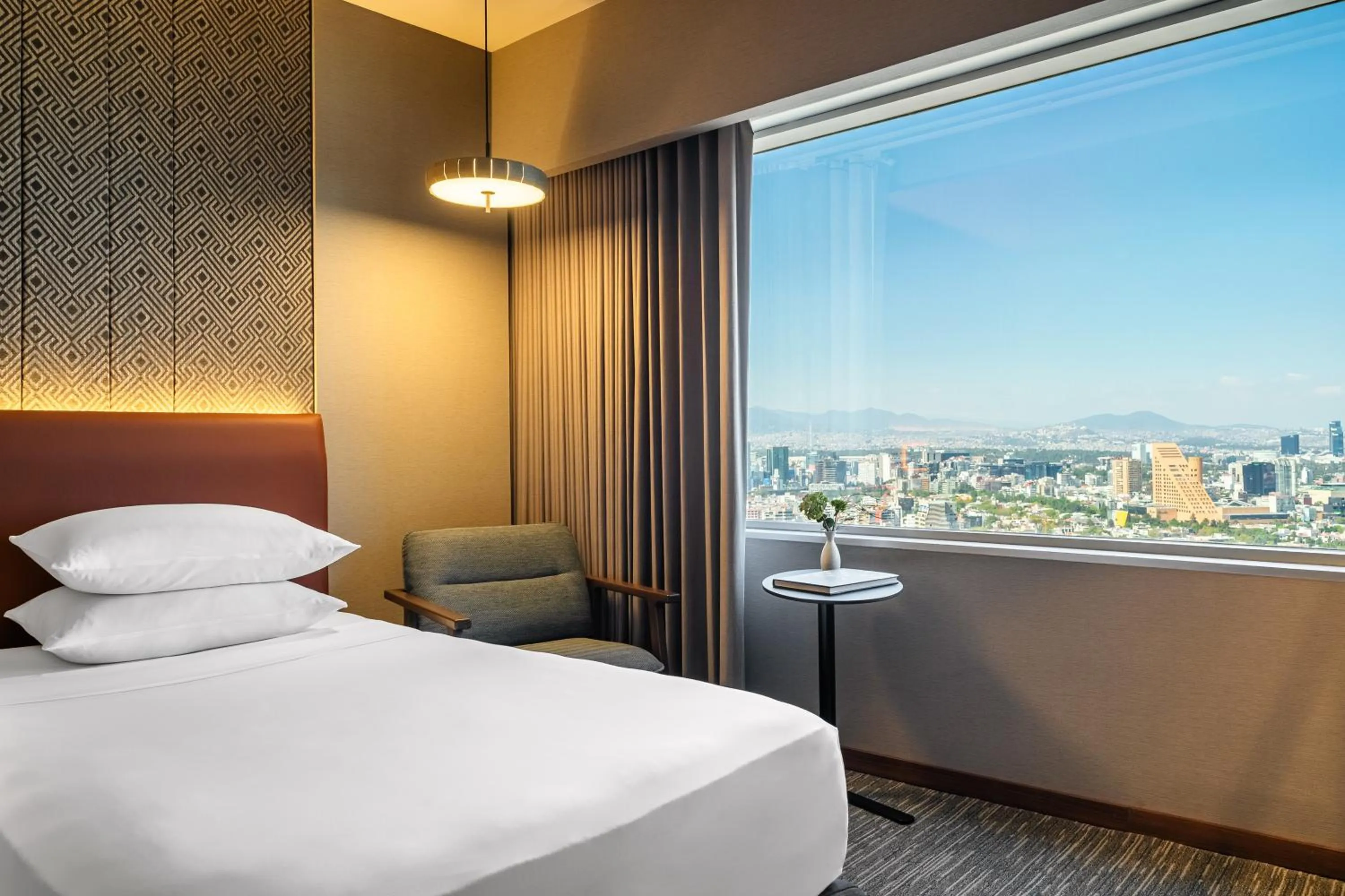 Twin Room with View in Hyatt Regency Mexico City