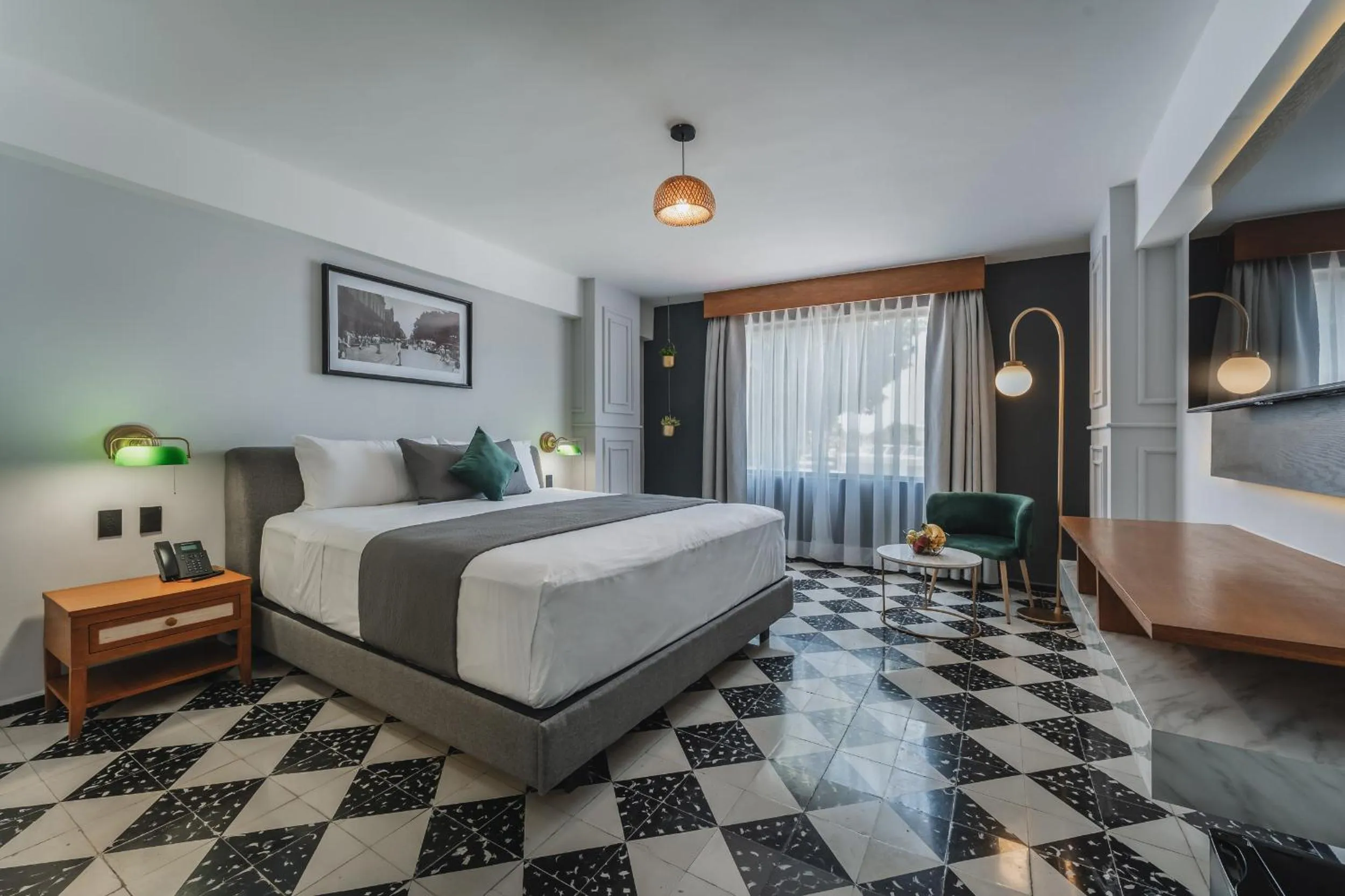 Deluxe King Room in Gran Hotel Panamericana, Mérida