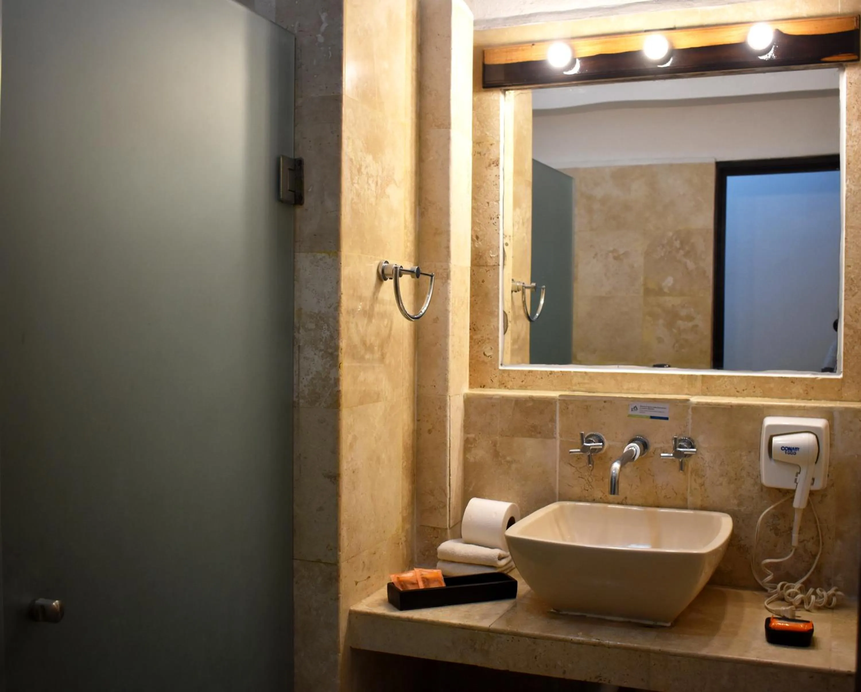 Quadruple Room with Balcony in Hacienda Paradise Hotel