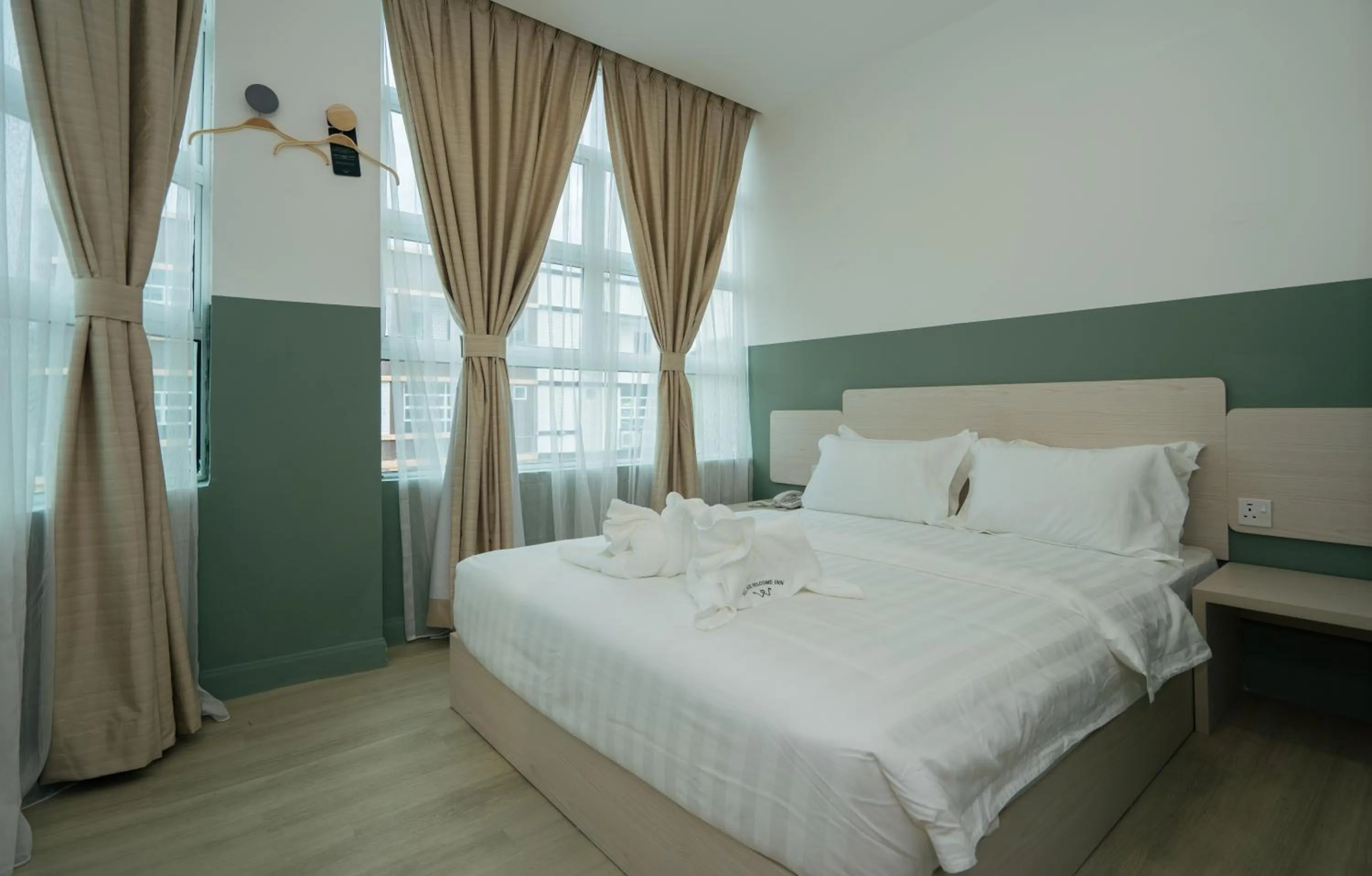 Premium Queen Room in All Are Welcome Lawas Boutique Hotel