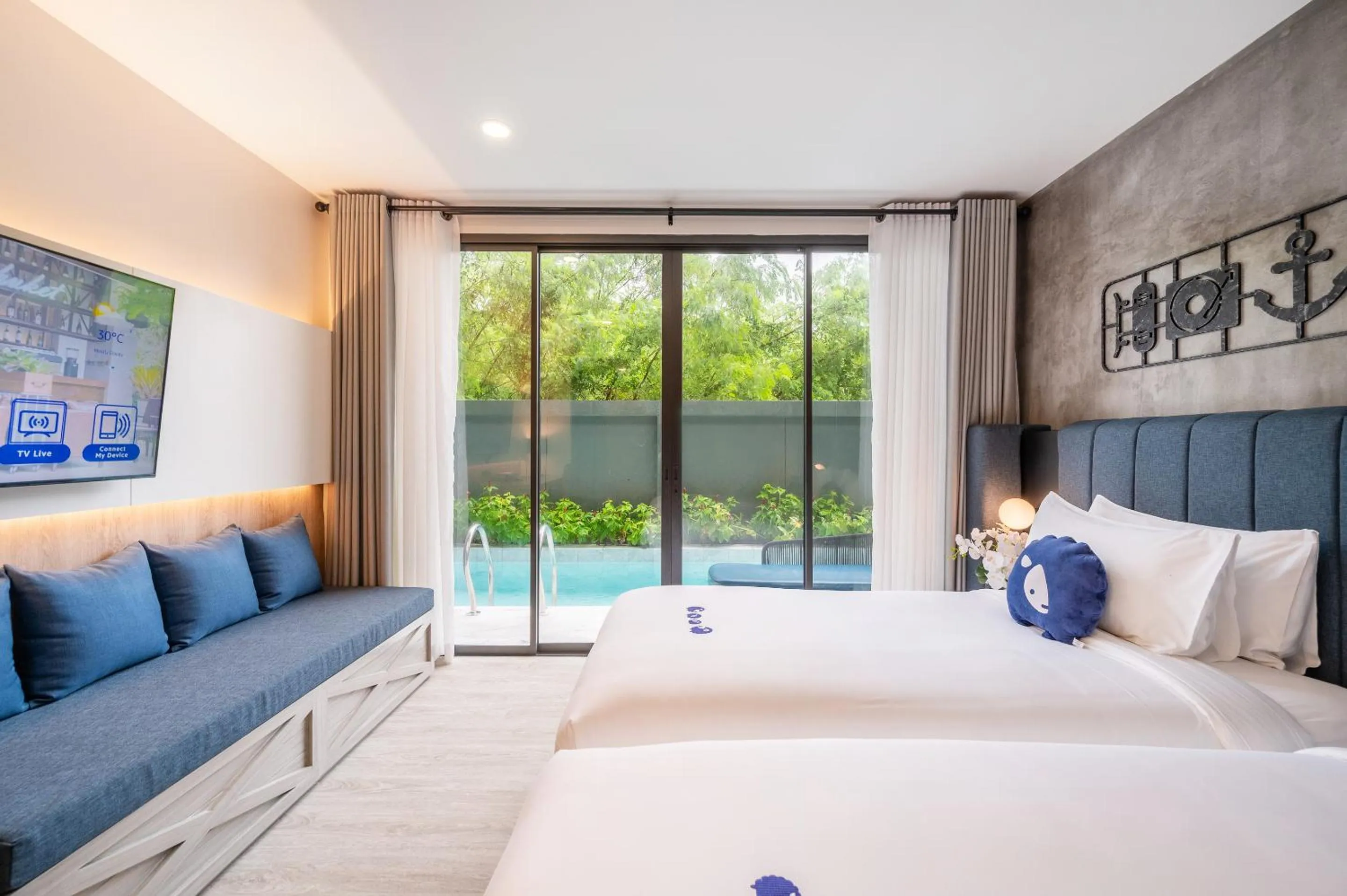 Deluxe Twin Room with Pool Access in Kokotel Phuket Nai Yang Beach