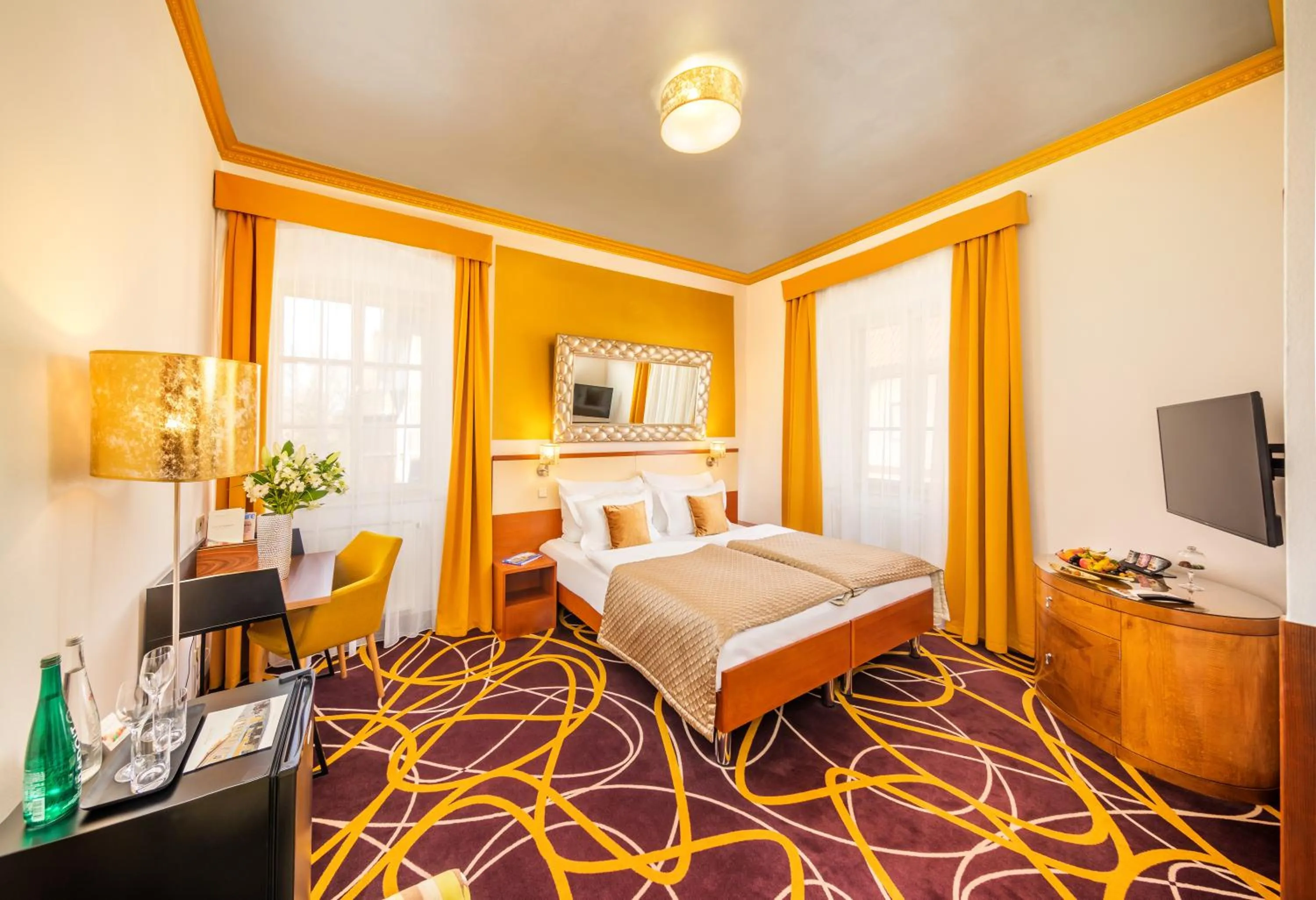 Deluxe Double/Twin Room in Bellevue Hotel Český Krumlov