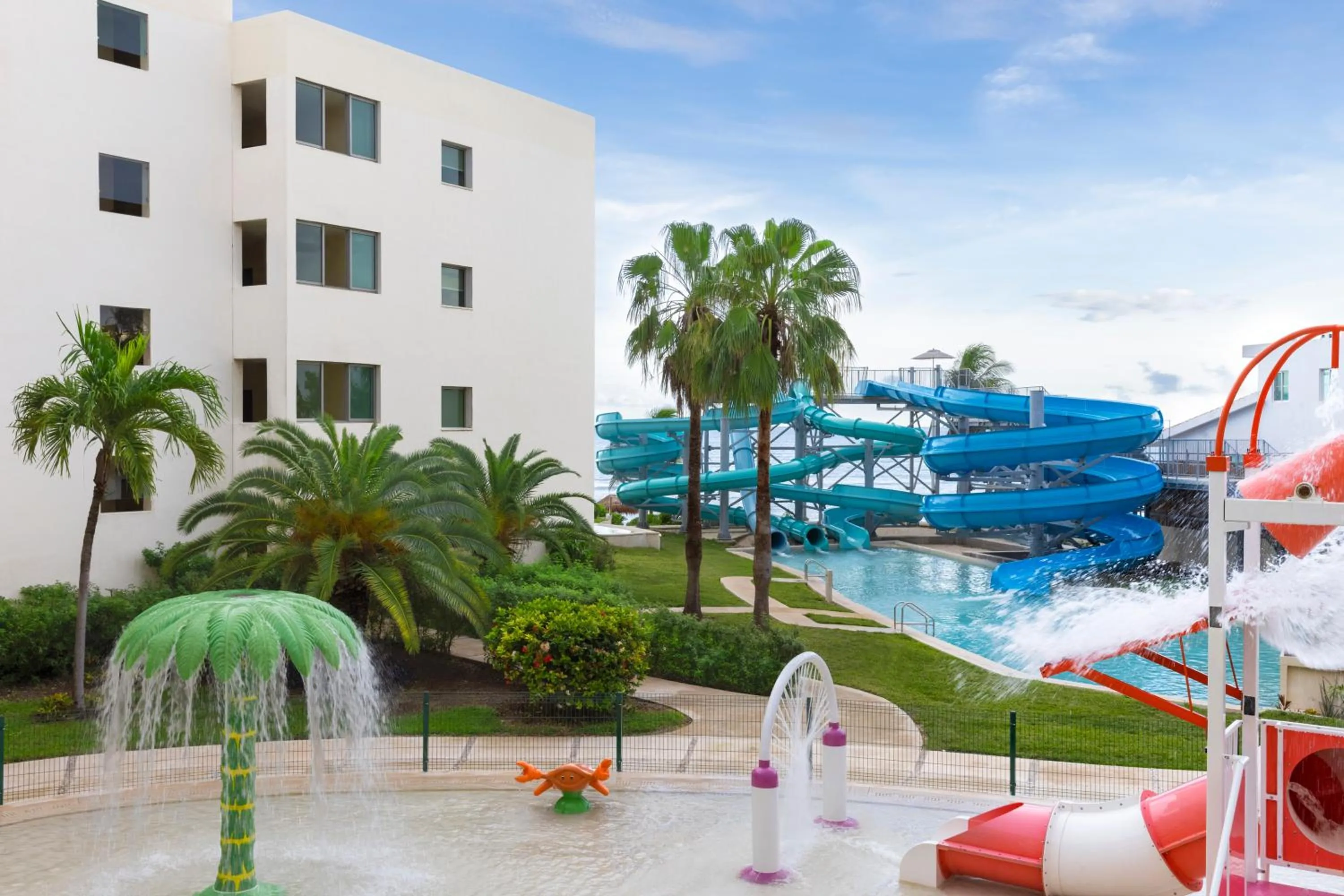Family Junior Double Suite with Water Park View in Hyatt Ziva Riviera Maya All-Inclusive