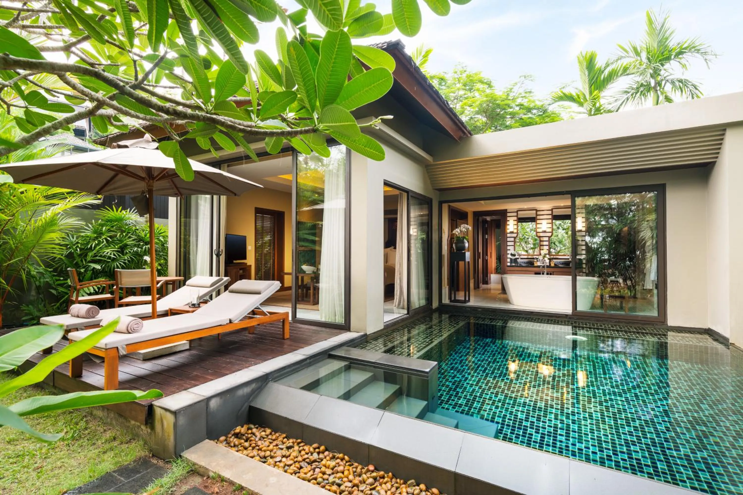 Beach Access Pool Villa in Anantara Layan Phuket Resort