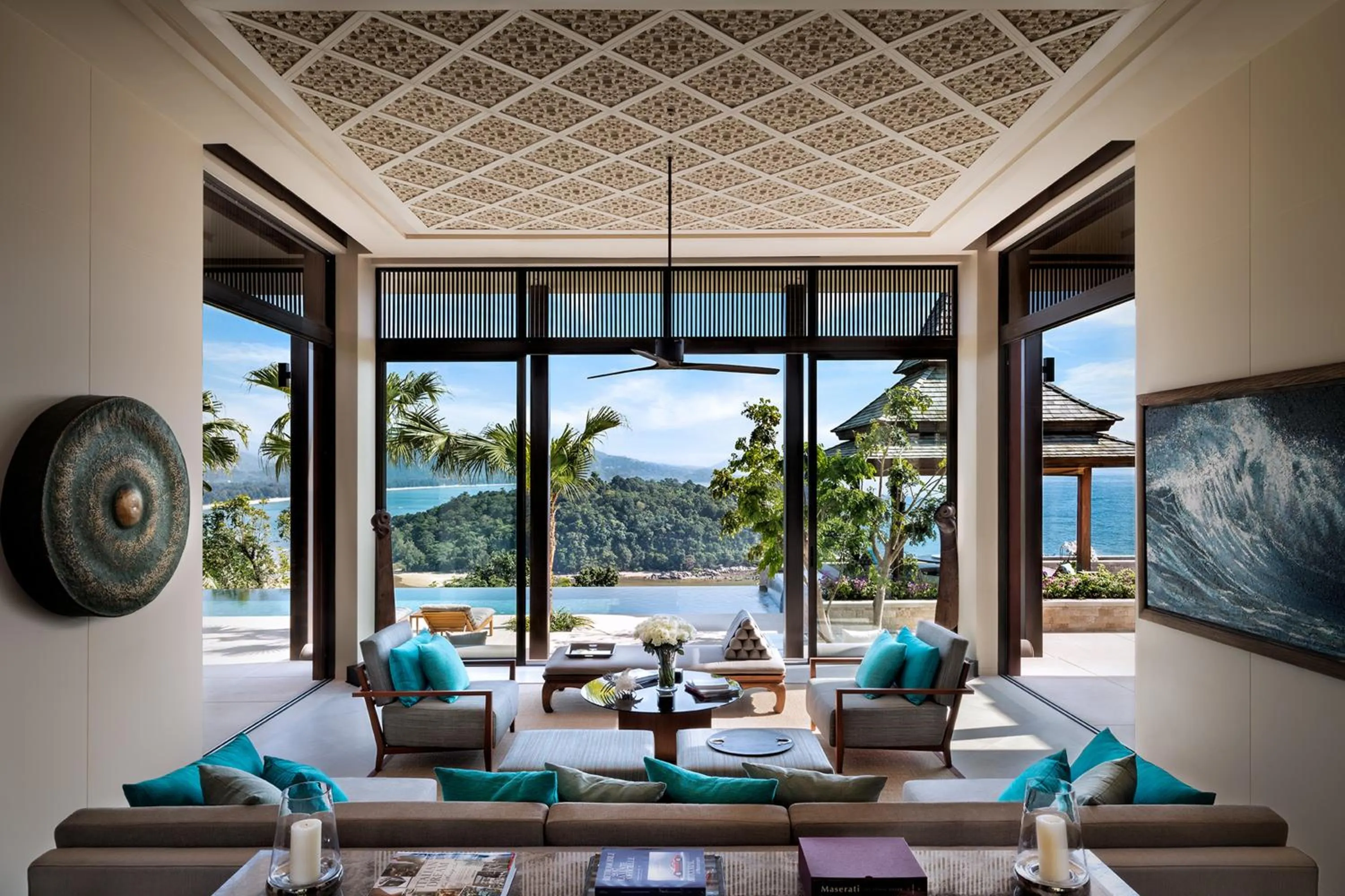 Three-Bedroom Sea View Residence  in Anantara Layan Phuket Resort