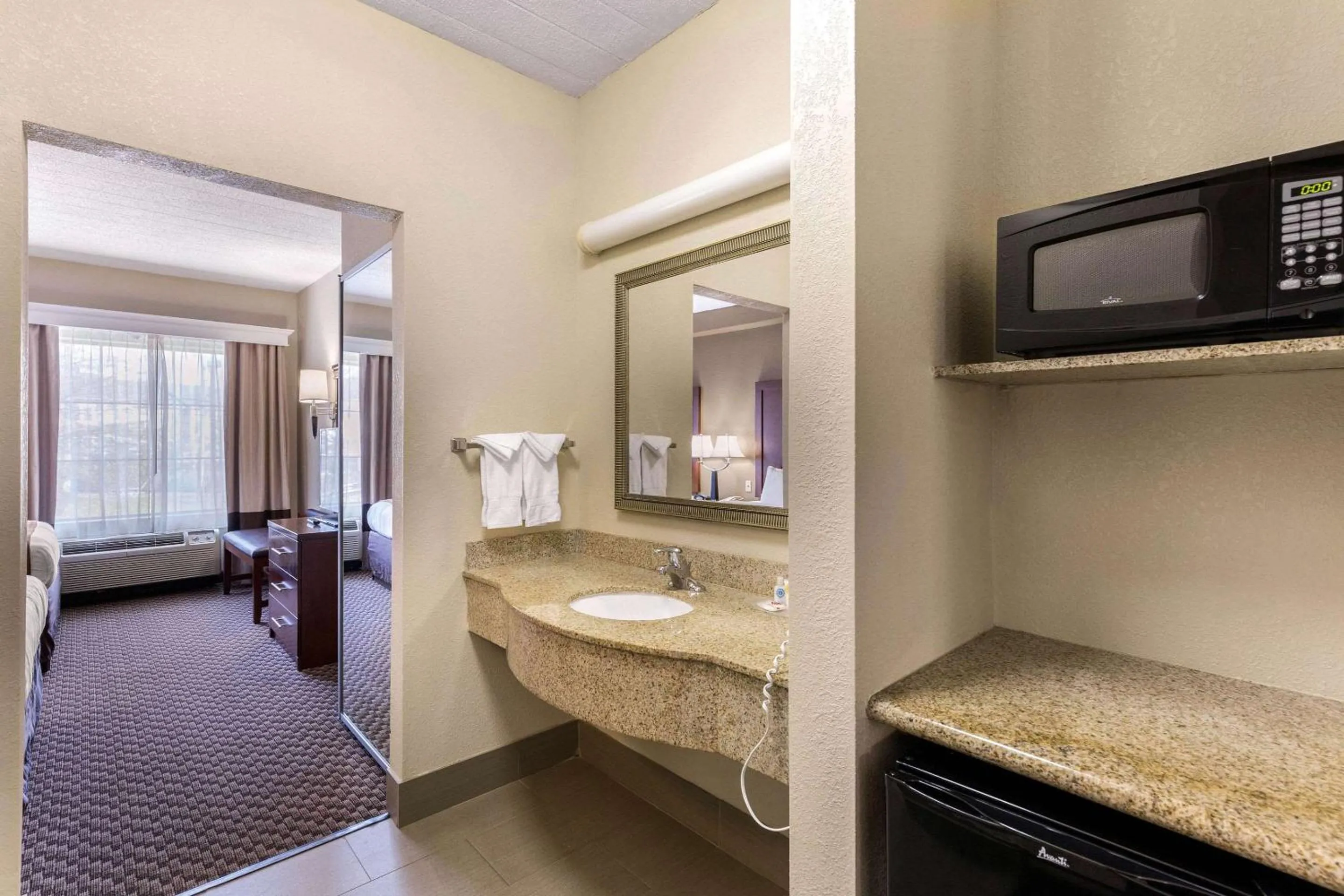 Queen Suite - Non-Smoking in Comfort Suites Elkridge Columbia Gateway