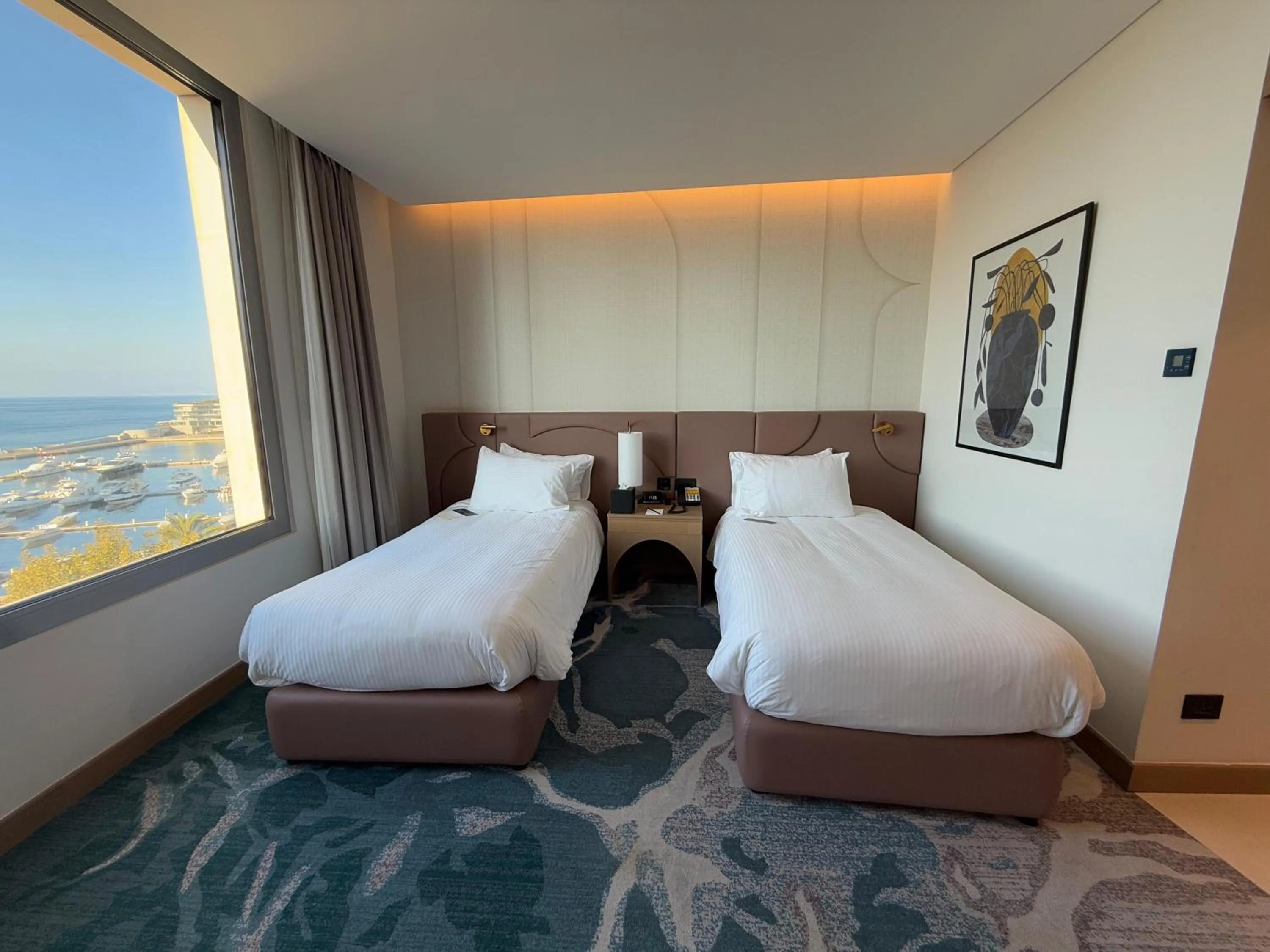 Premium Twin Room with Sea View in voco Beirut Central District by IHG