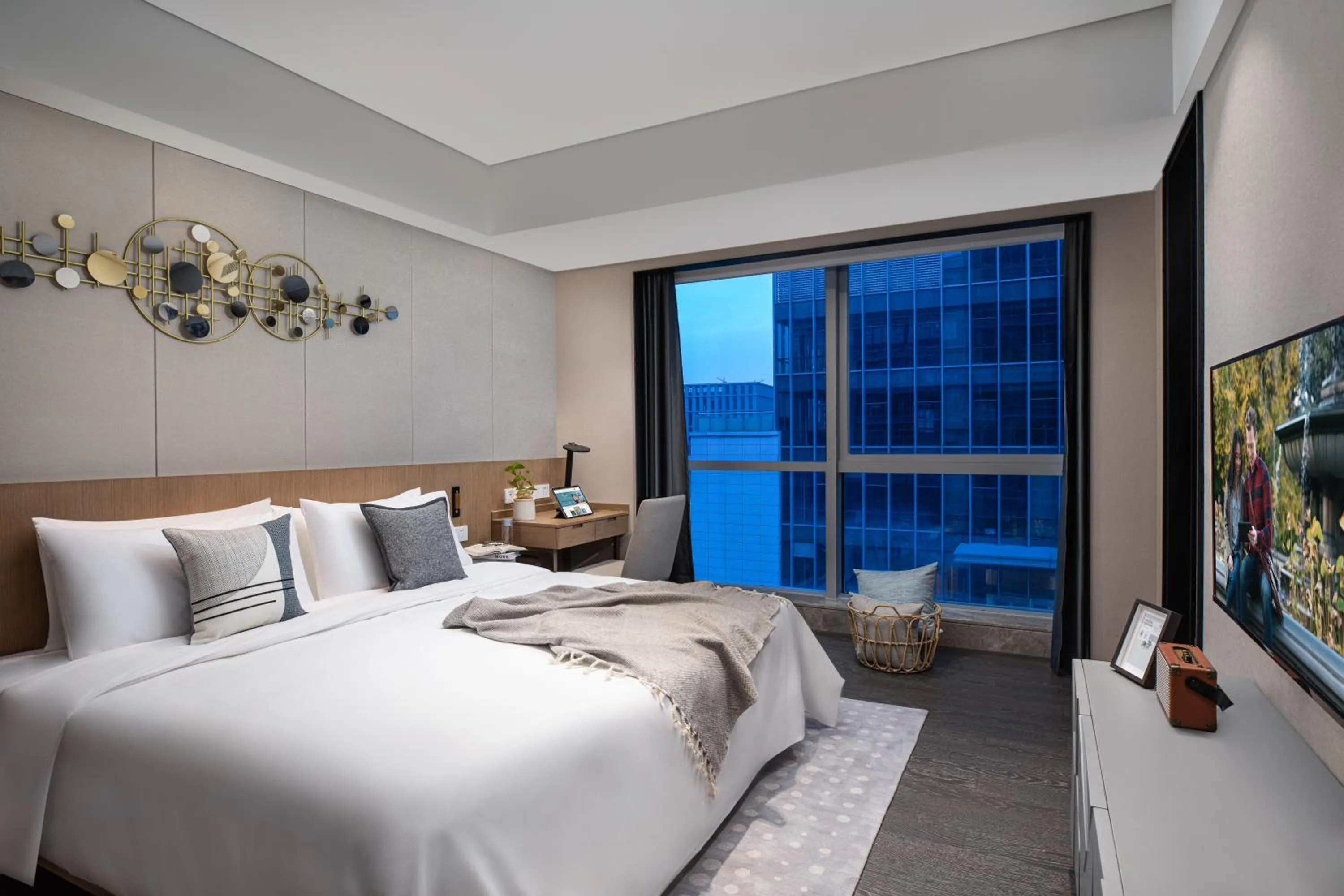 Two-Bedroom Deluxe in Citadines New District Wuxi