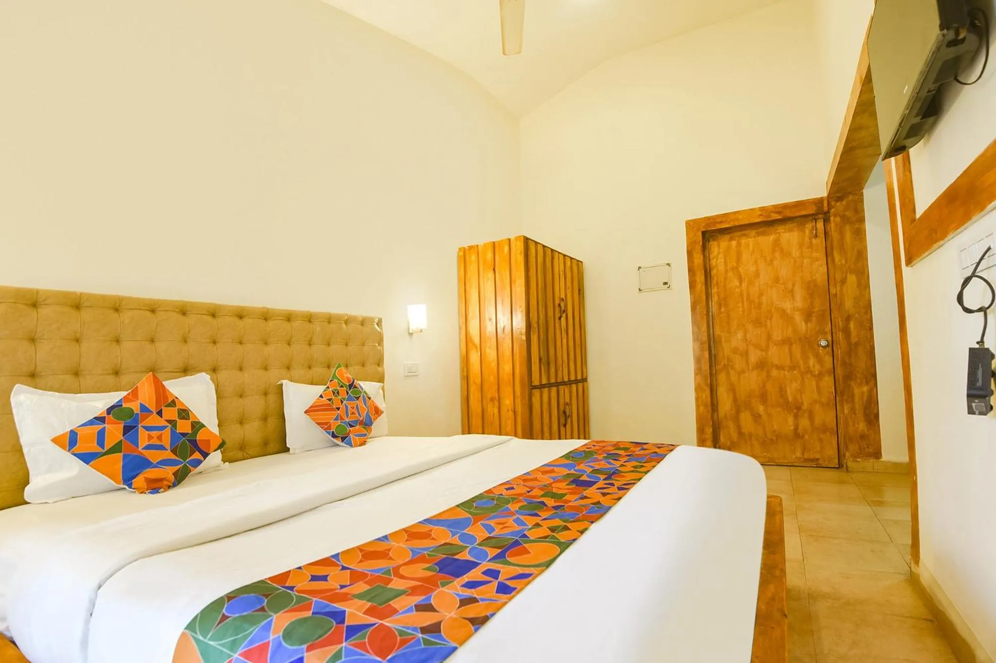 Deluxe Room - single occupancy in FabHotel Grand Royal Palms - Nr Benaulim Beach