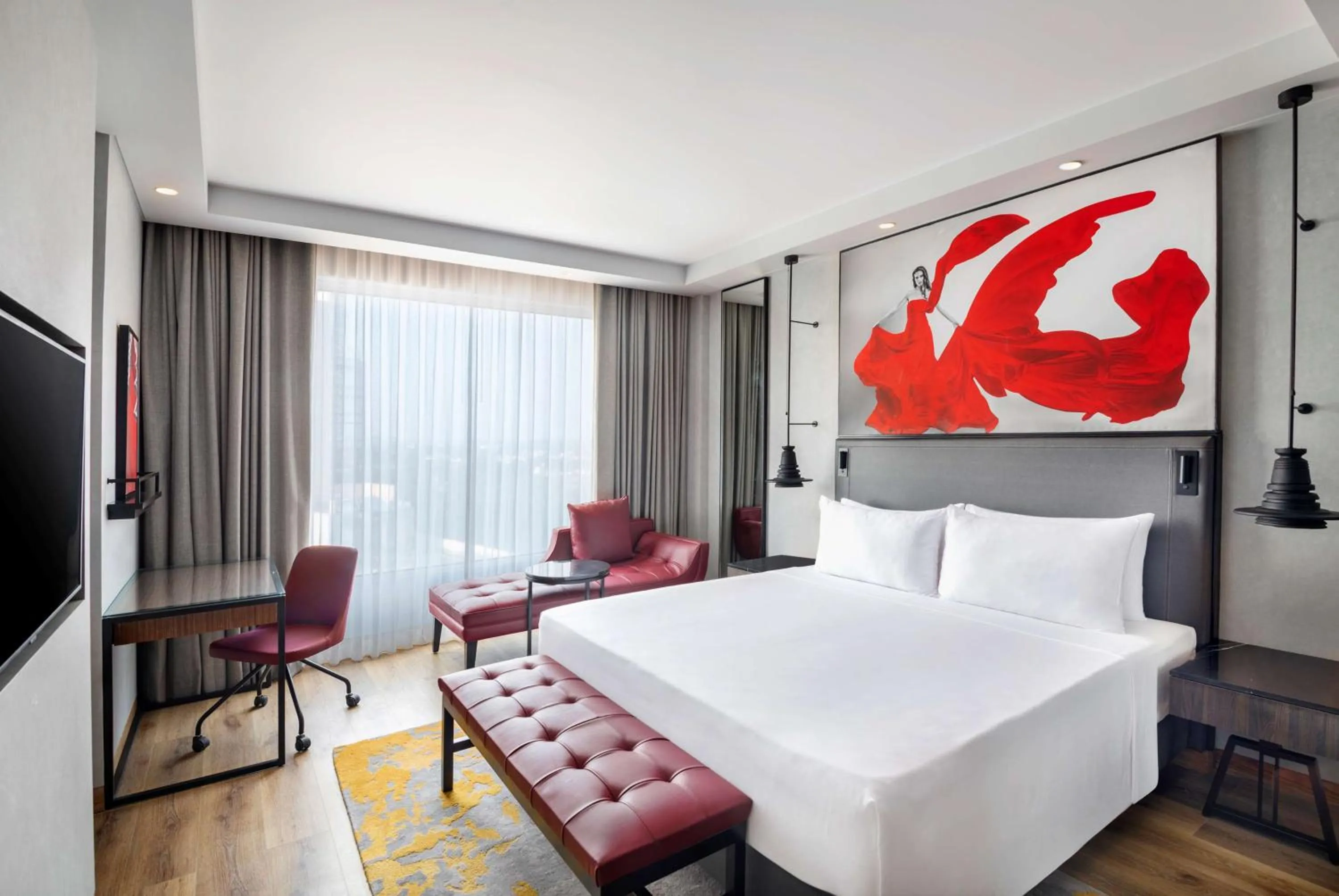 Superior double or Twin room with early check in at 11:00, 15% discount on Food and Soft Beverage in Radisson RED Chandigarh Mohali