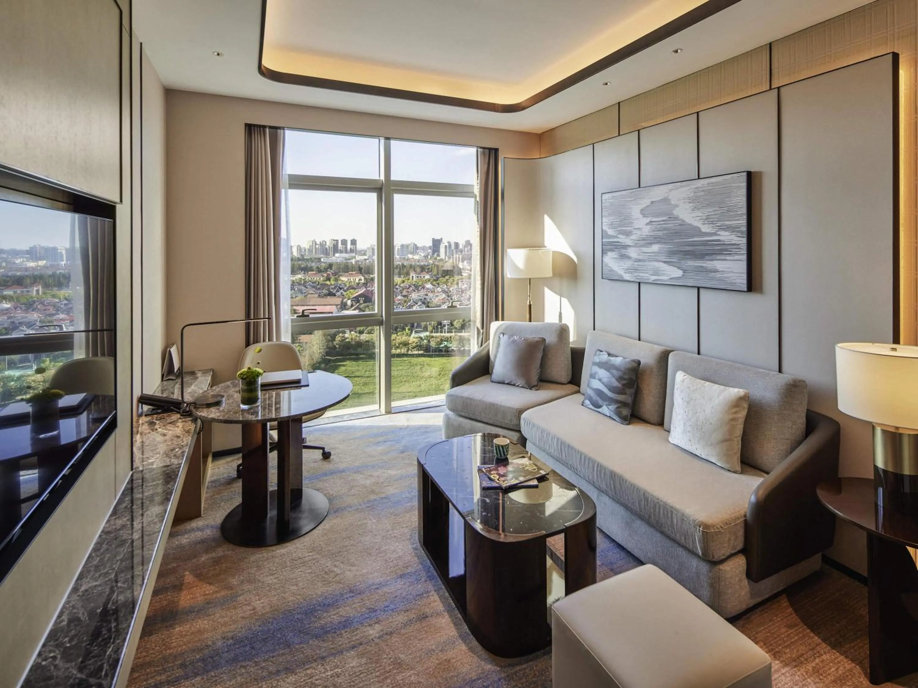 Superior King Suite with Lounge Access and City View in Pullman Suzhou Taicang