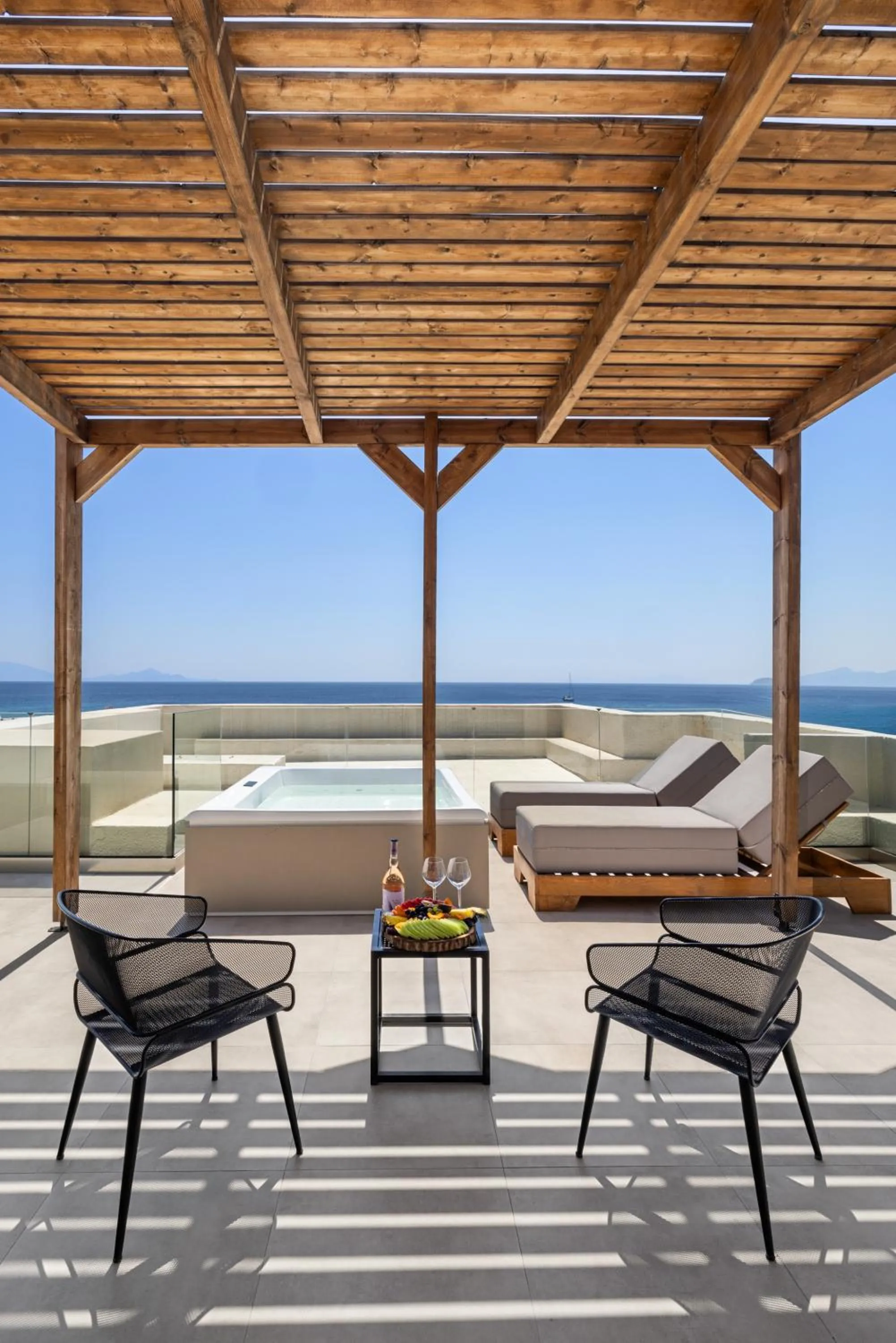 Penthouse Suite Sea View in Cabana Blu Hotel & Suites