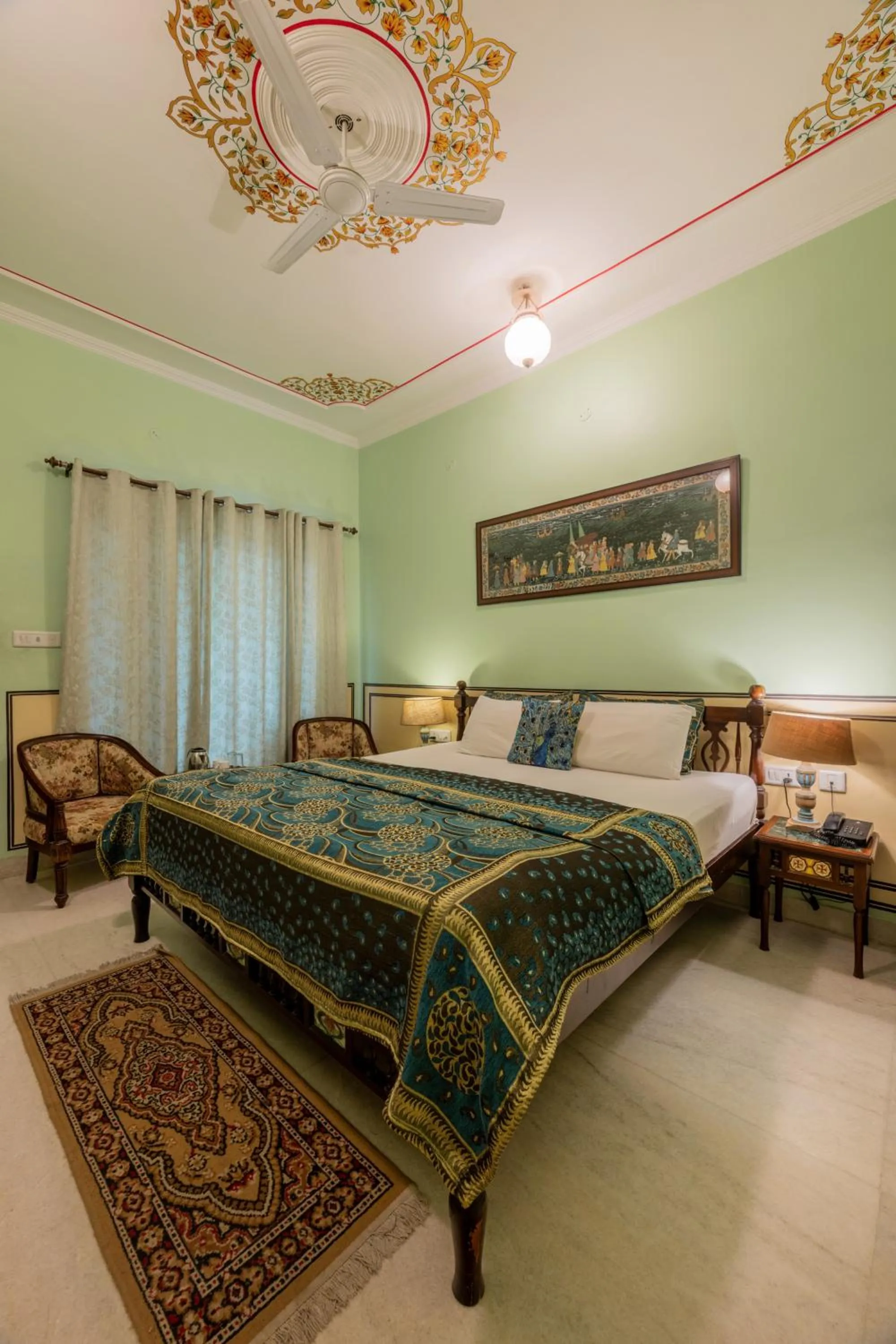 Deluxe Room in Rajasthan Palace - A Heritage Boutique Hotel in Jaipur