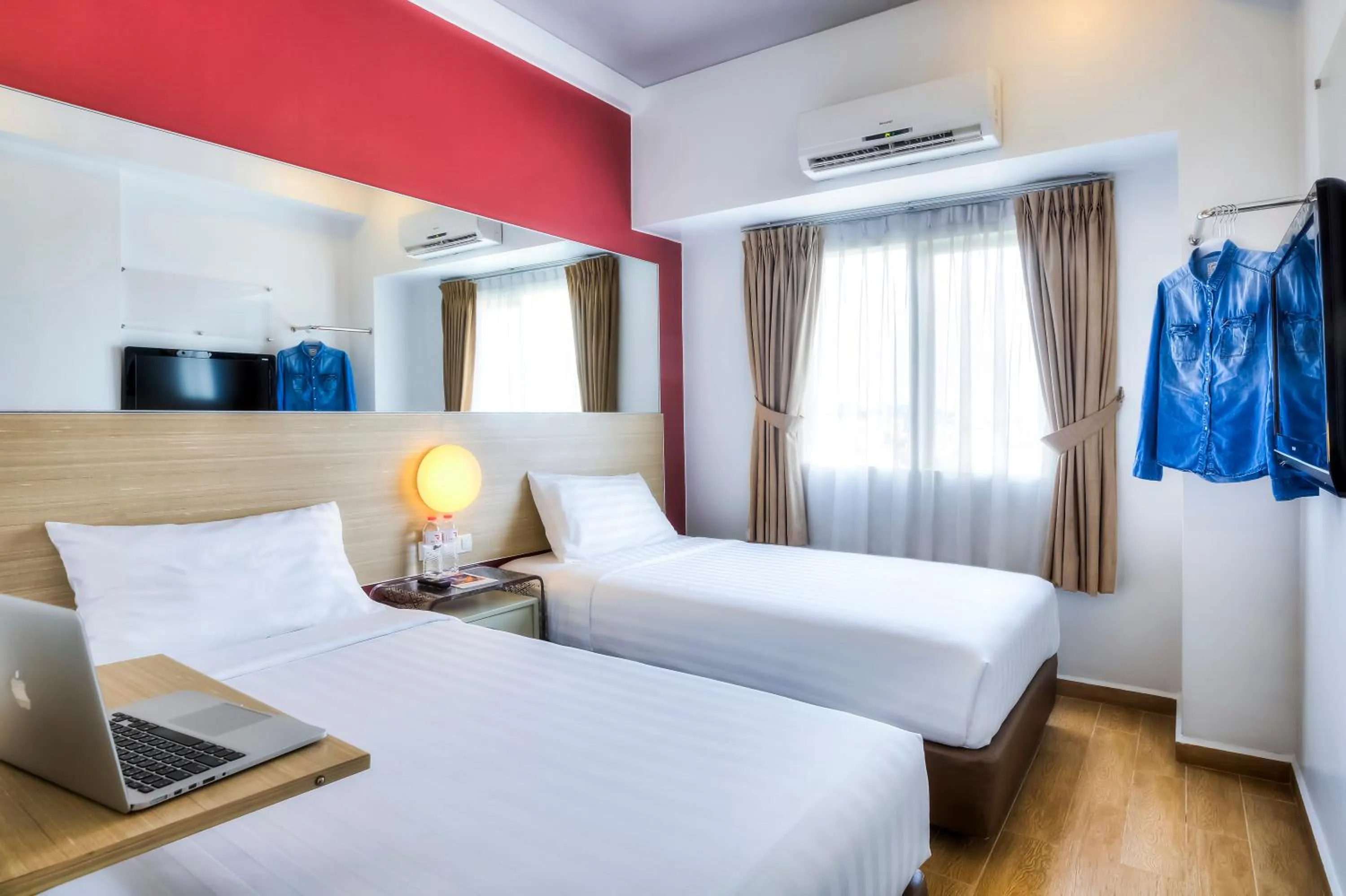 Twin Room in Monoloog Hotel Bekasi