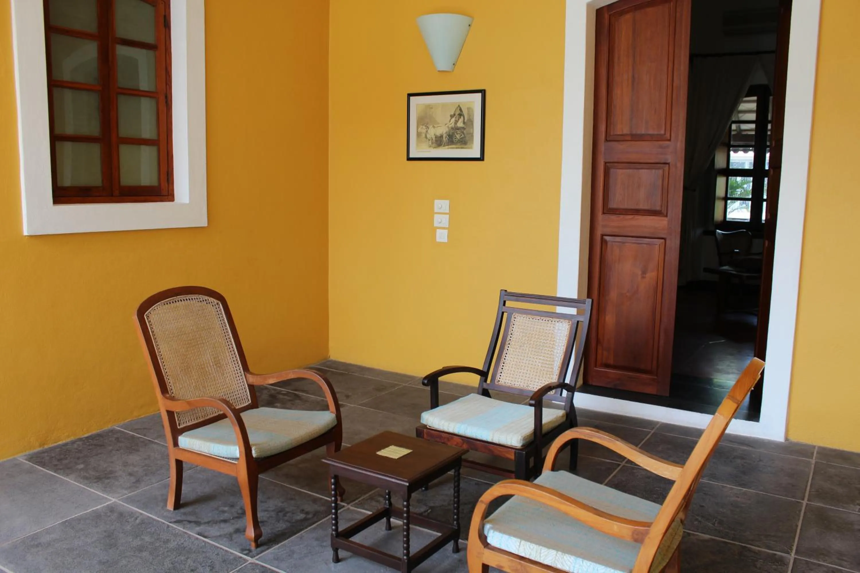 Palais Chambre Deluxe with pvt Terrace in Palais De Mahe - A CGH Earth Experience