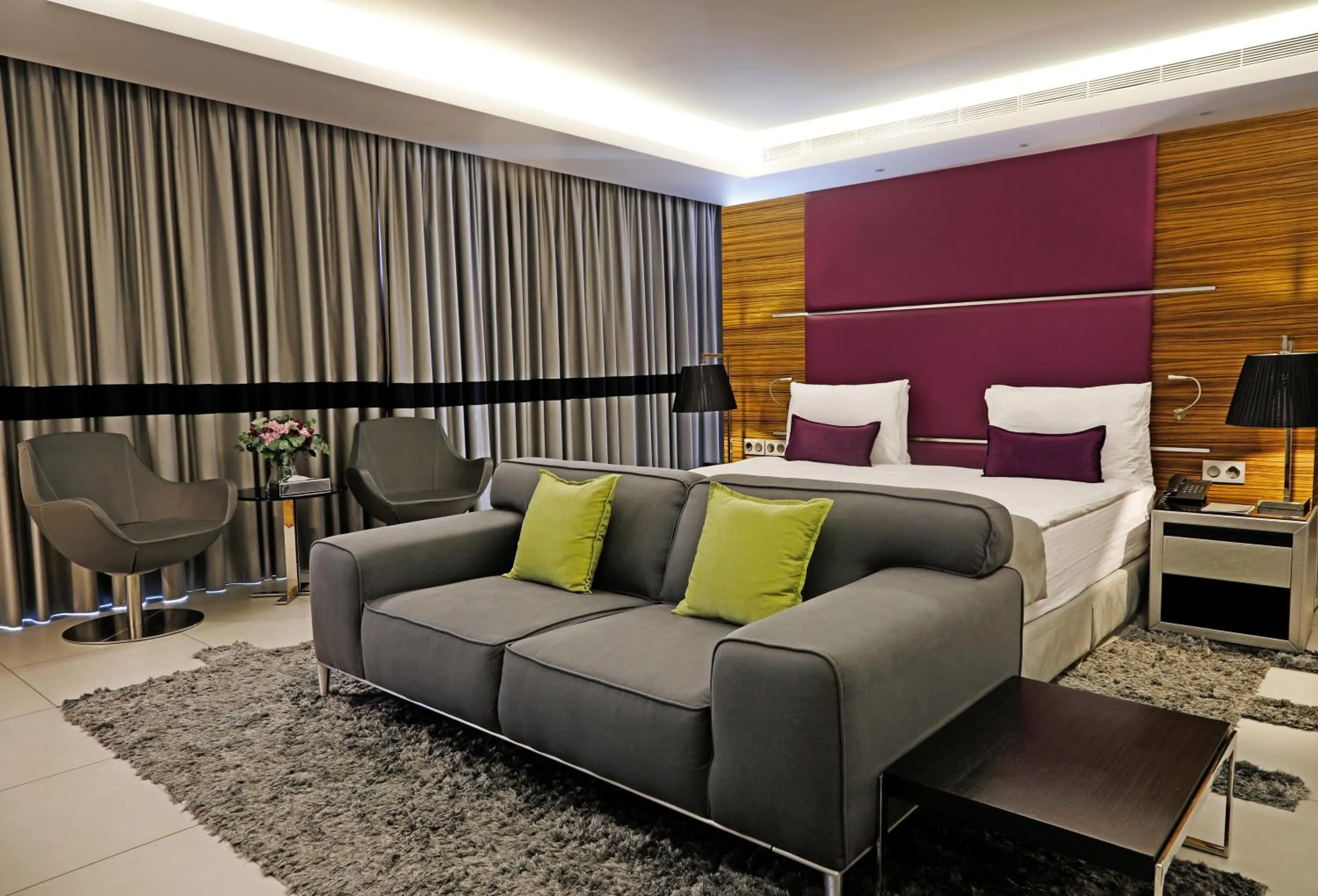 Junior Suite Partial Sea View in Warwick Stone 55 Hotel Beirut