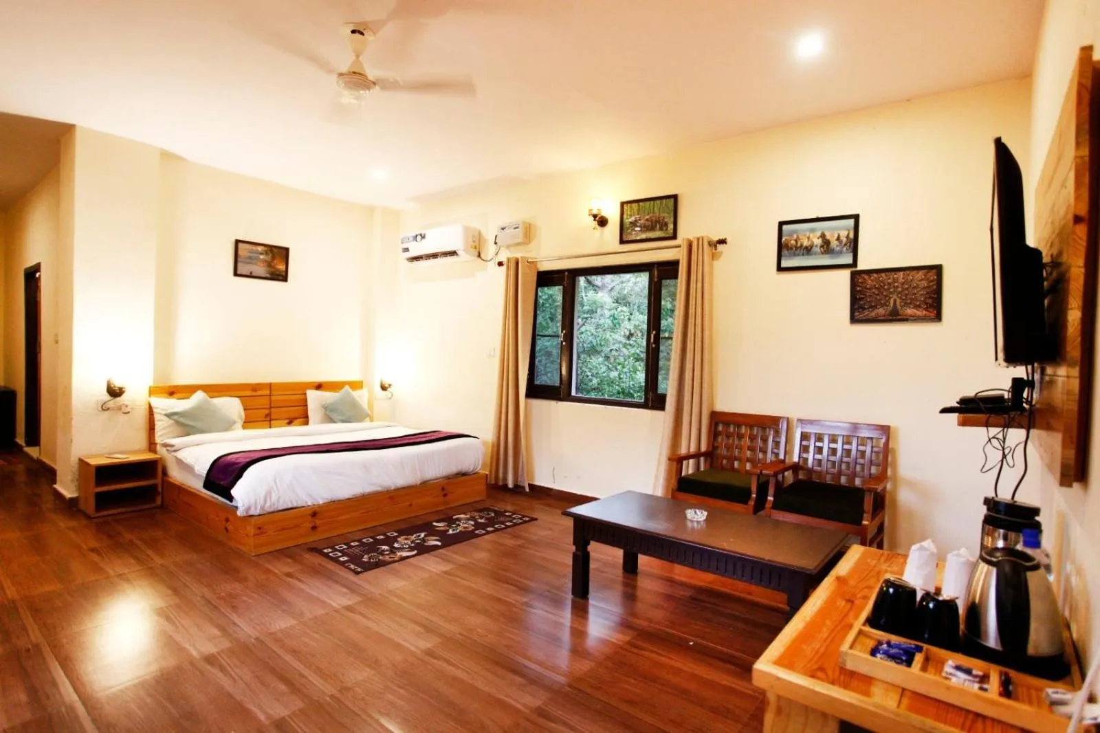 Villa with Garden View in Vanasthali Jungle Resort Jim Corbett