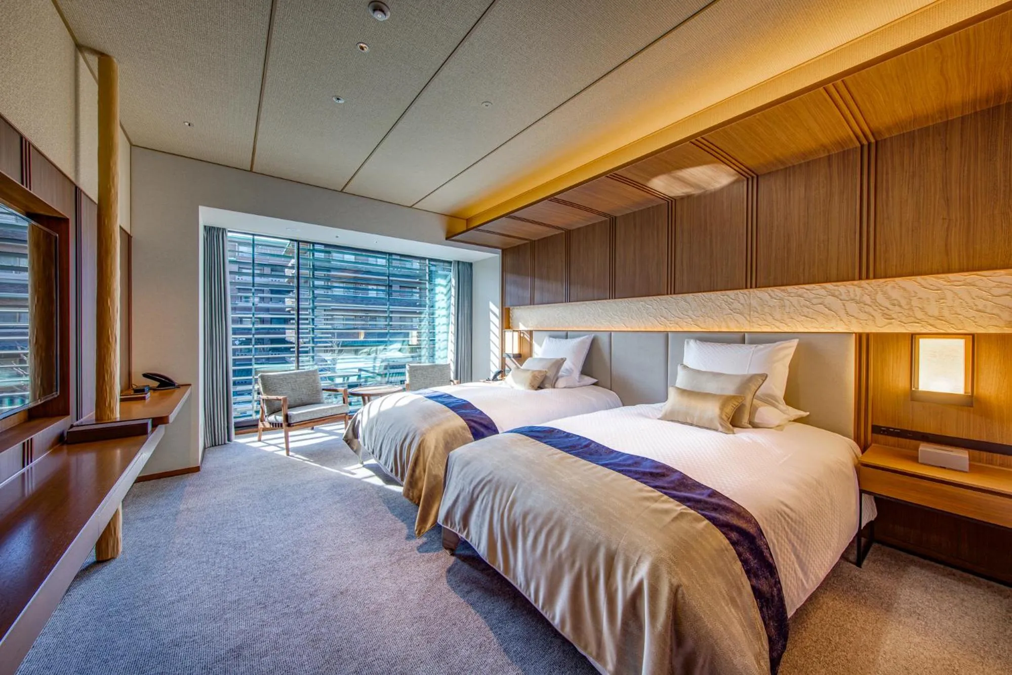 Superior Twin Room in Hotel Okura Kyoto Okazaki Bettei