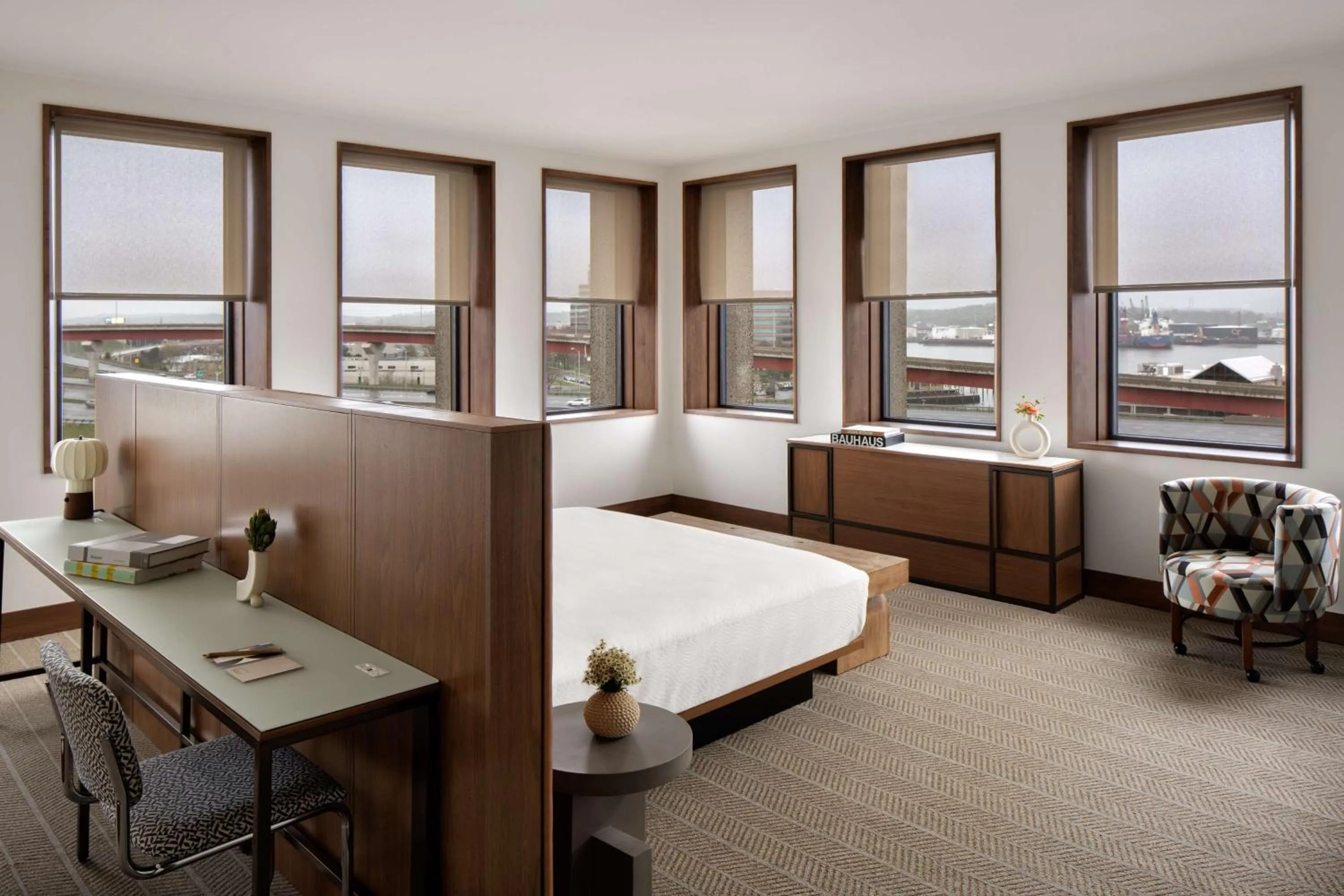 Corner King Room in Hotel Marcel New Haven, Tapestry Collection By Hilton