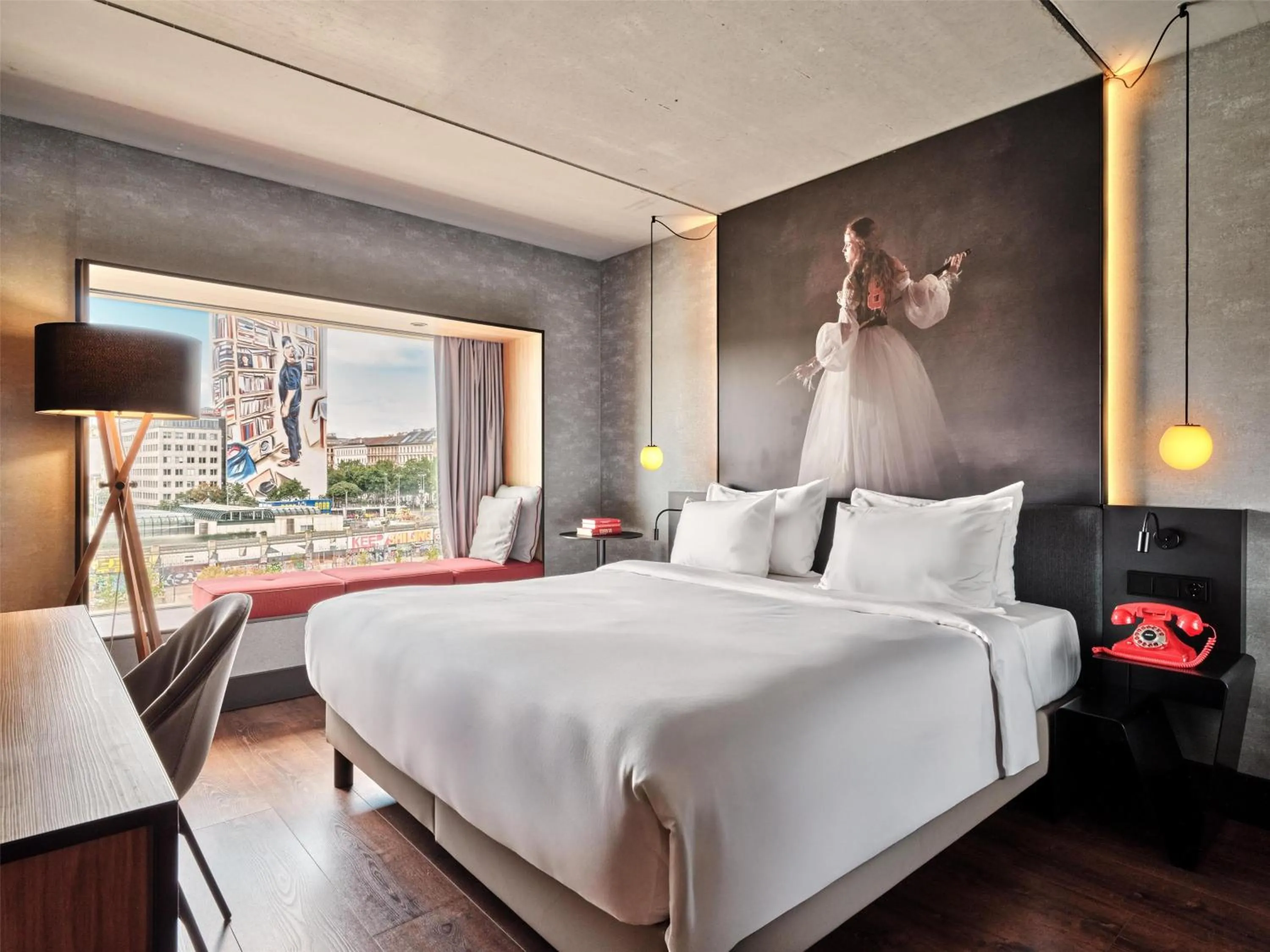 Standard Room - River View in Radisson RED Hotel, Vienna