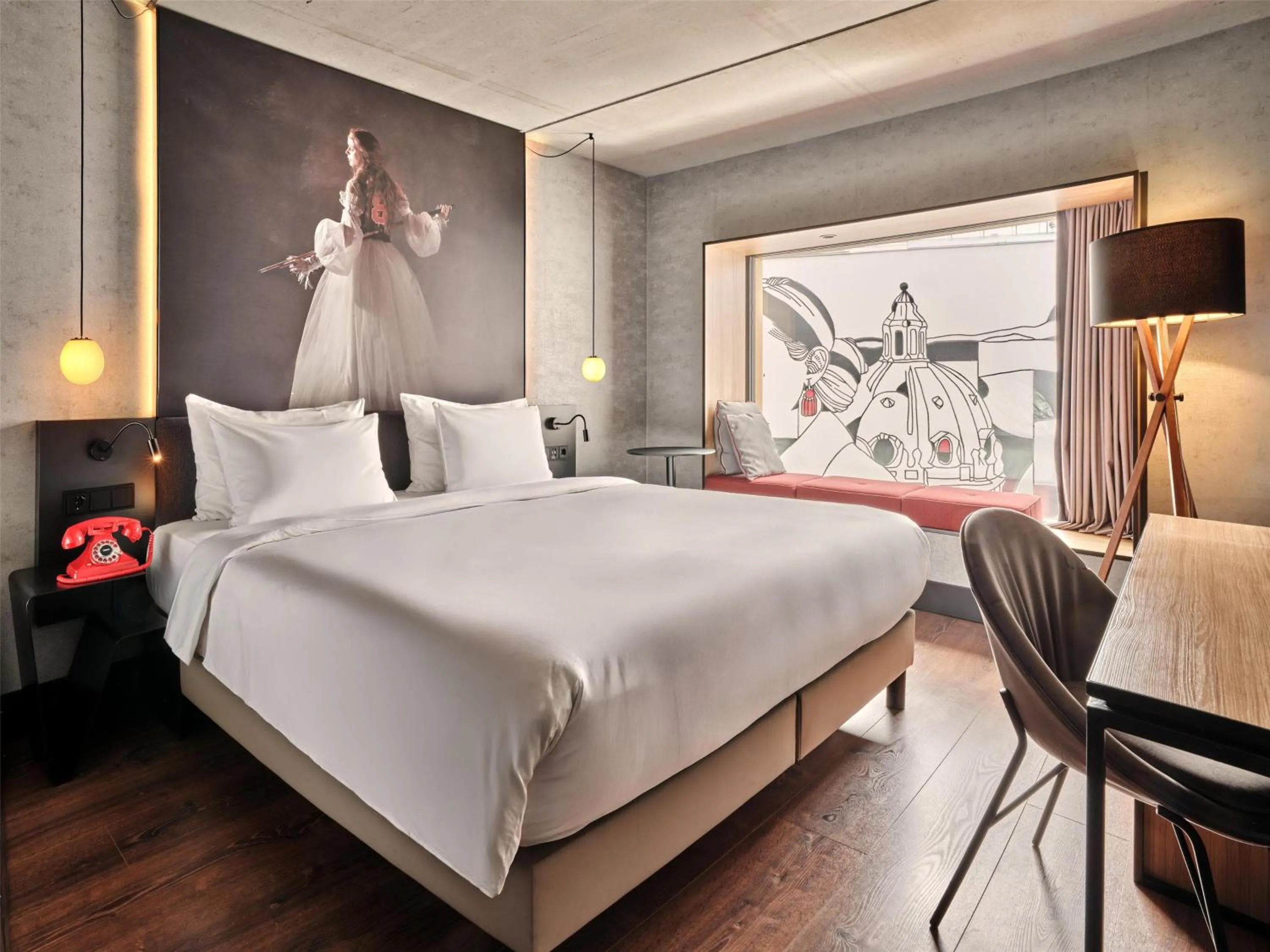 Standard Room - Courtyard view in Radisson RED Hotel, Vienna